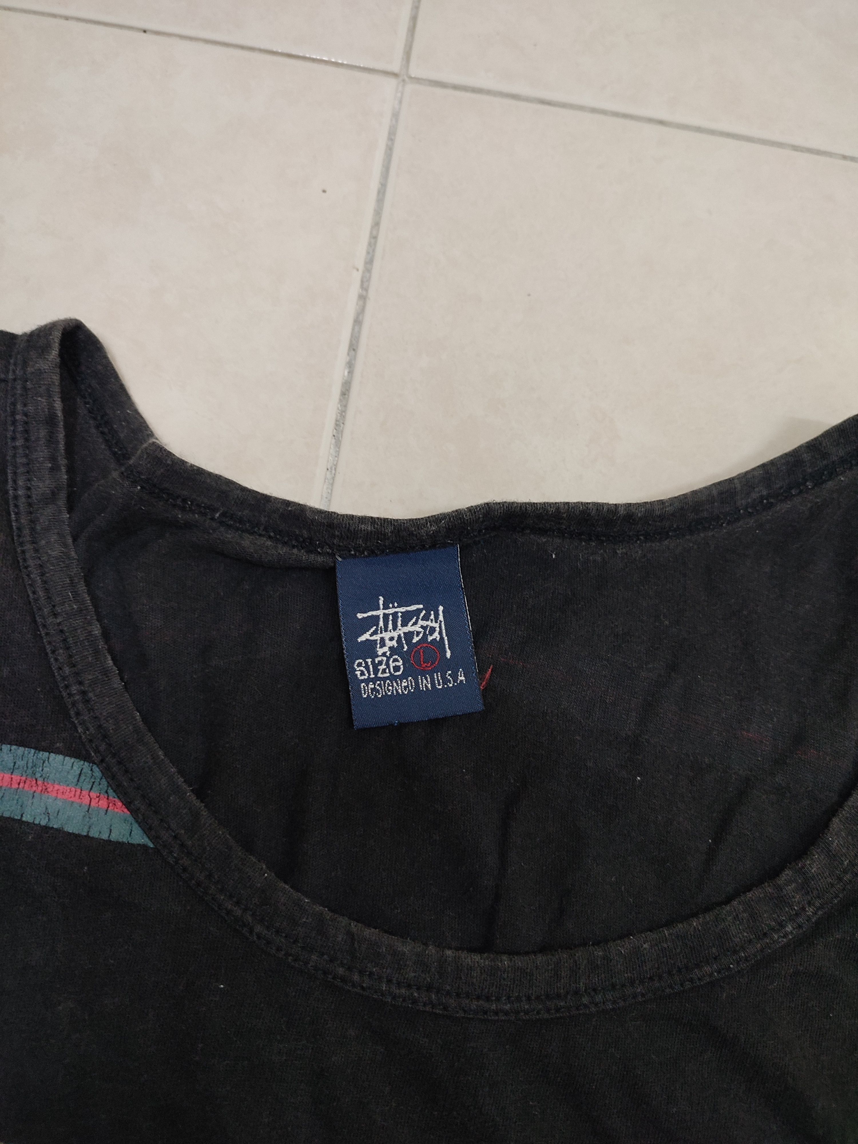 Stussy Stussy Stripe Sleeve Less Size US L / EU 52-54 / 3 - 9 Thumbnail