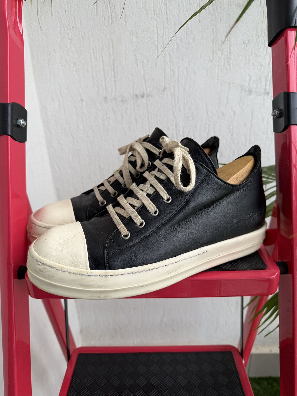Rick Owens Mainline leather Ramones Size US 9.5 / EU 42-43 - 10 Thumbnail