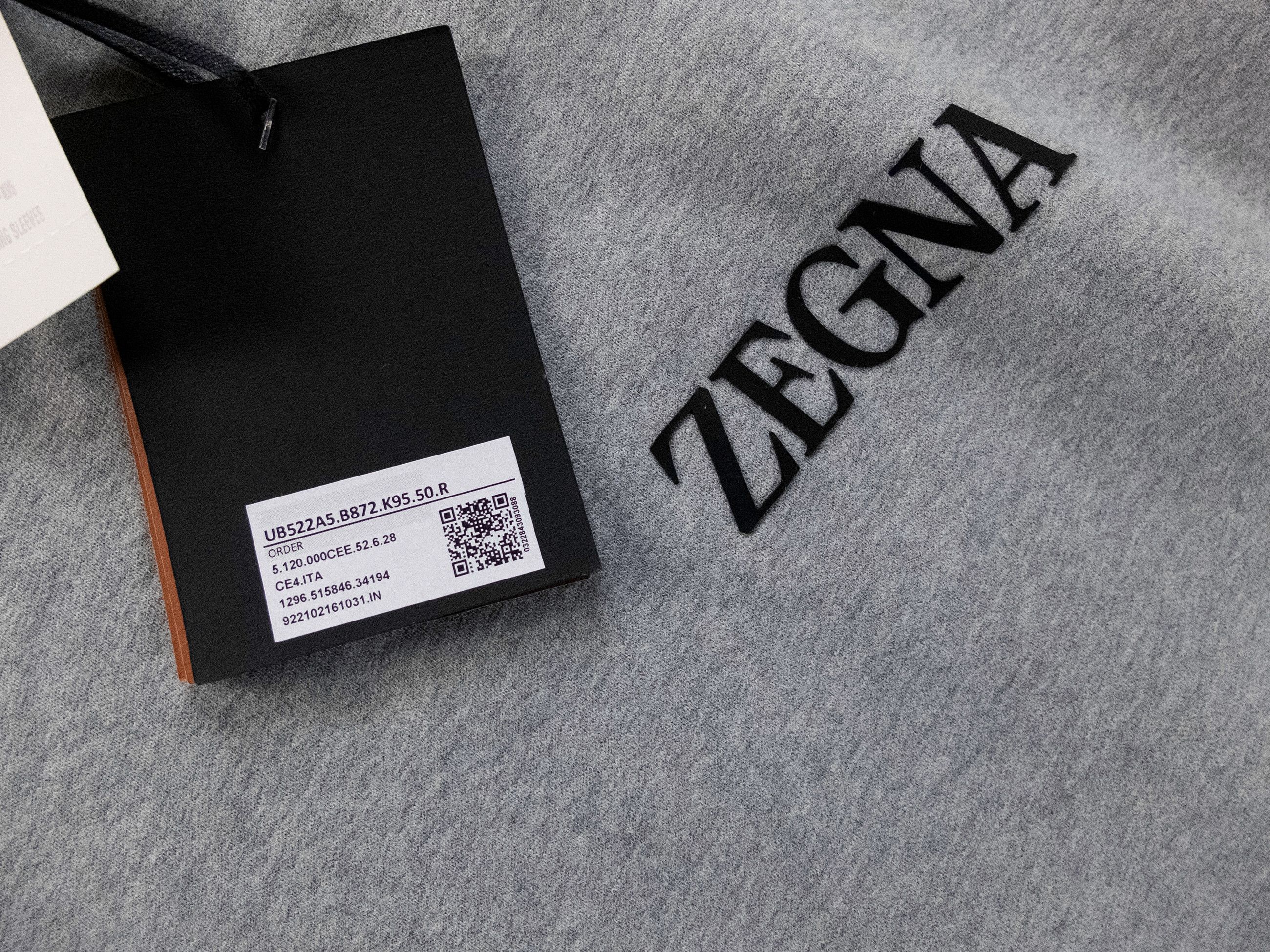 Ermenegildo Zegna ZEGNA #UseTheExisting gray loose fit sweatshirt Medium / 50 Size US M / EU 48-50 / 2 - 7 Thumbnail