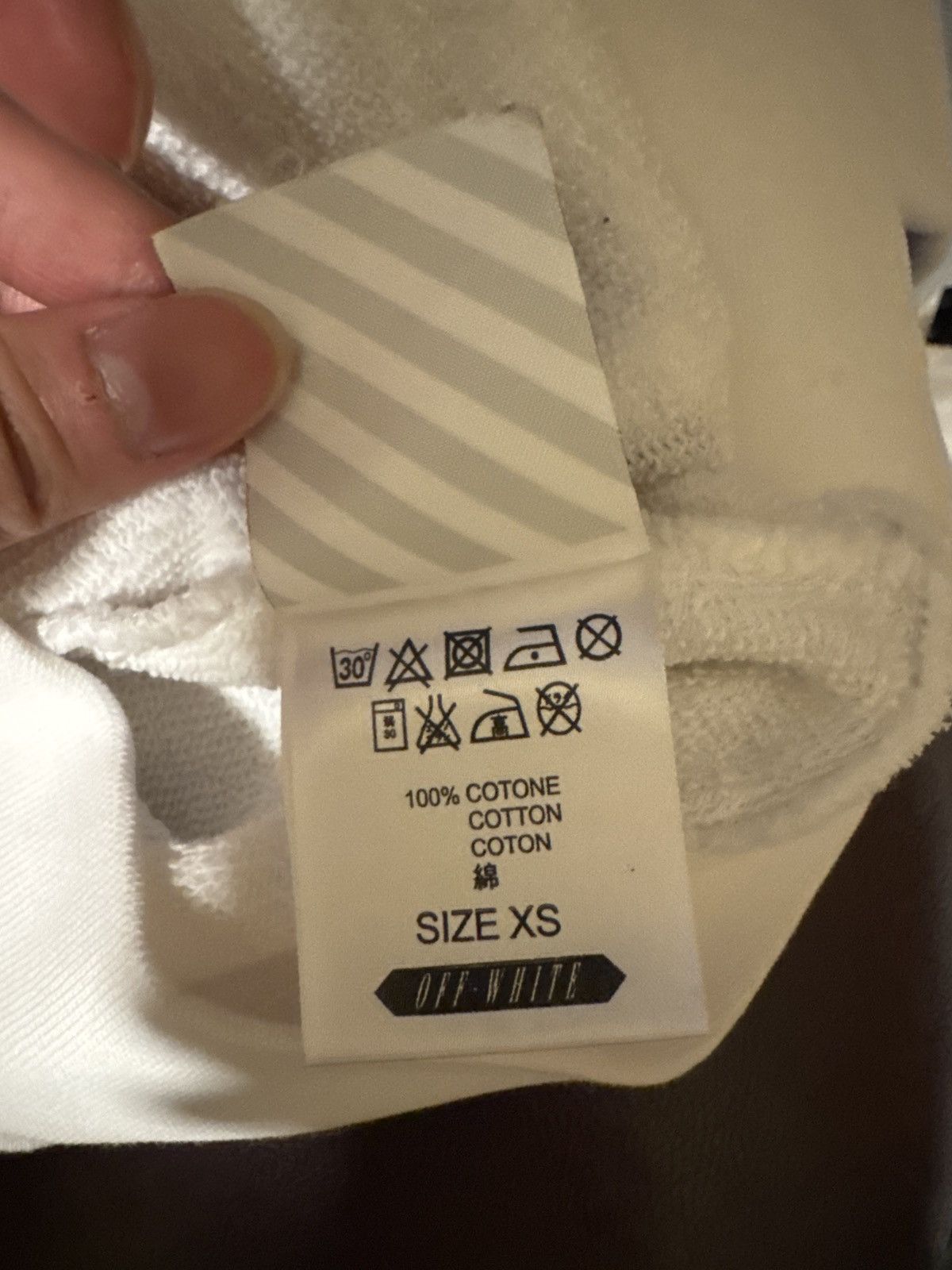 Off-White Off-White Blue Collar Hoodie Size US XS / EU 42 / 0 - 7 Thumbnail