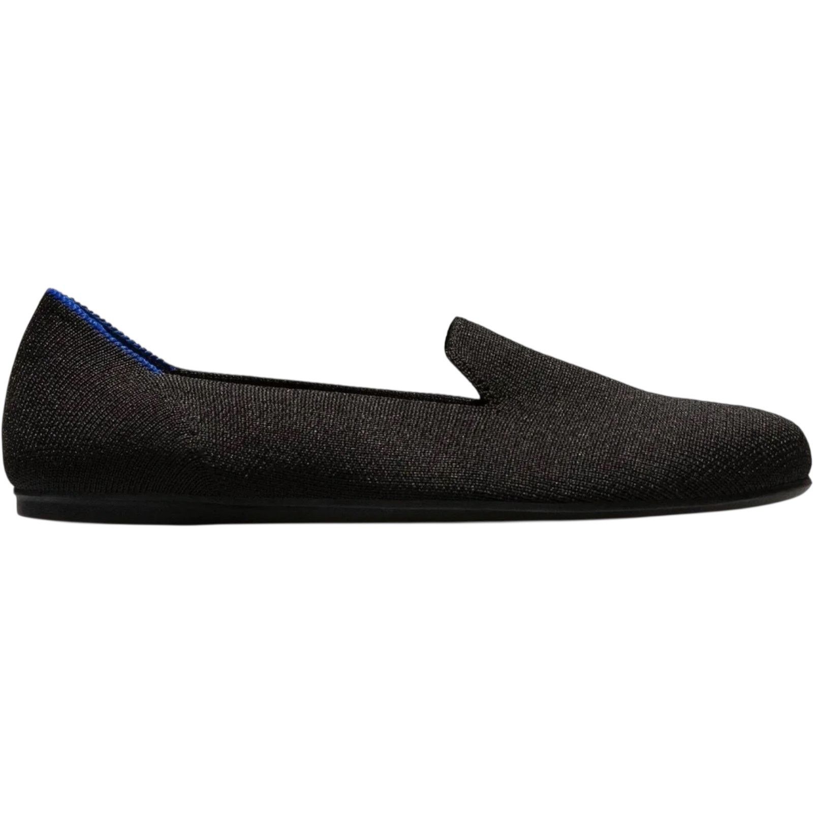 Rothy's The Loafer Slip On Ballet Flat Shoes Knit Black 9