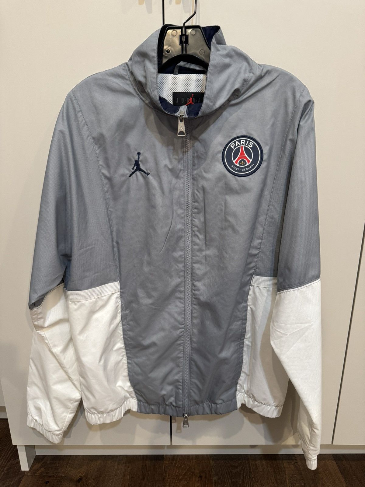 Nike Air Jordan x psg track jacket Size US S / EU 44-46 / 1 - 1 Thumbnail