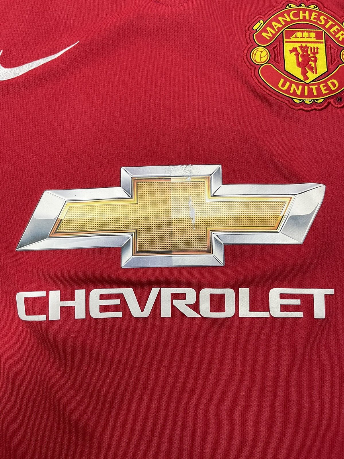 Nike Mens Nike Manchester United Jersey 2014 Red Football Soccer Size US L / EU 52-54 / 3 - 4 Thumbnail