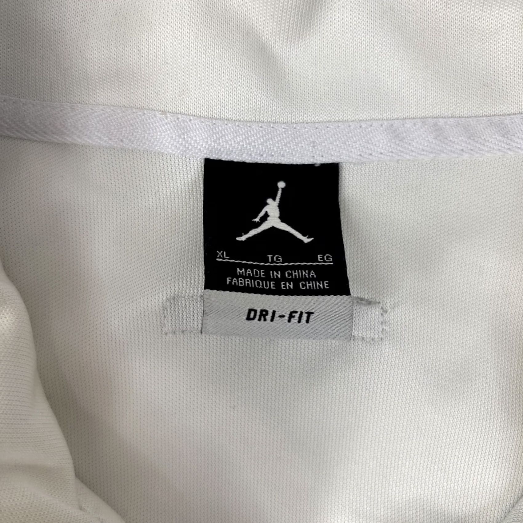 Jordan Brand Nike Air Jordan XI Retro Knit Full Zip Jacket XL Mens Gray Dri-Fit Track Jacket - Retro, Full Zip, 100% Polyester Size US XL / EU 56 / 4 - 3 Thumbnail