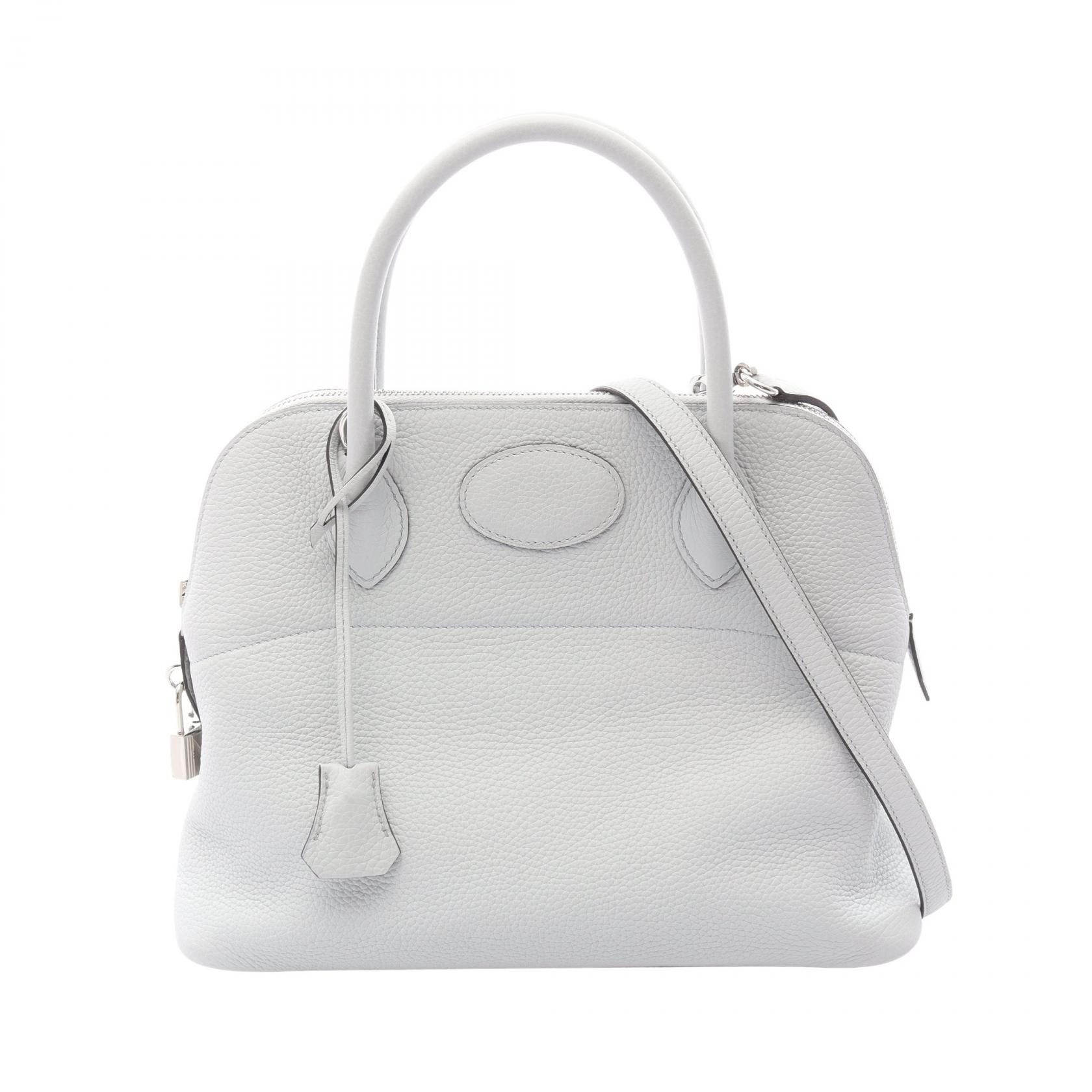 Hermes Hermes Hermes Bolide31 Calfskin Handbag Leather Handbag Z DUTY FREE for USA Size ONE SIZE - 1 Thumbnail