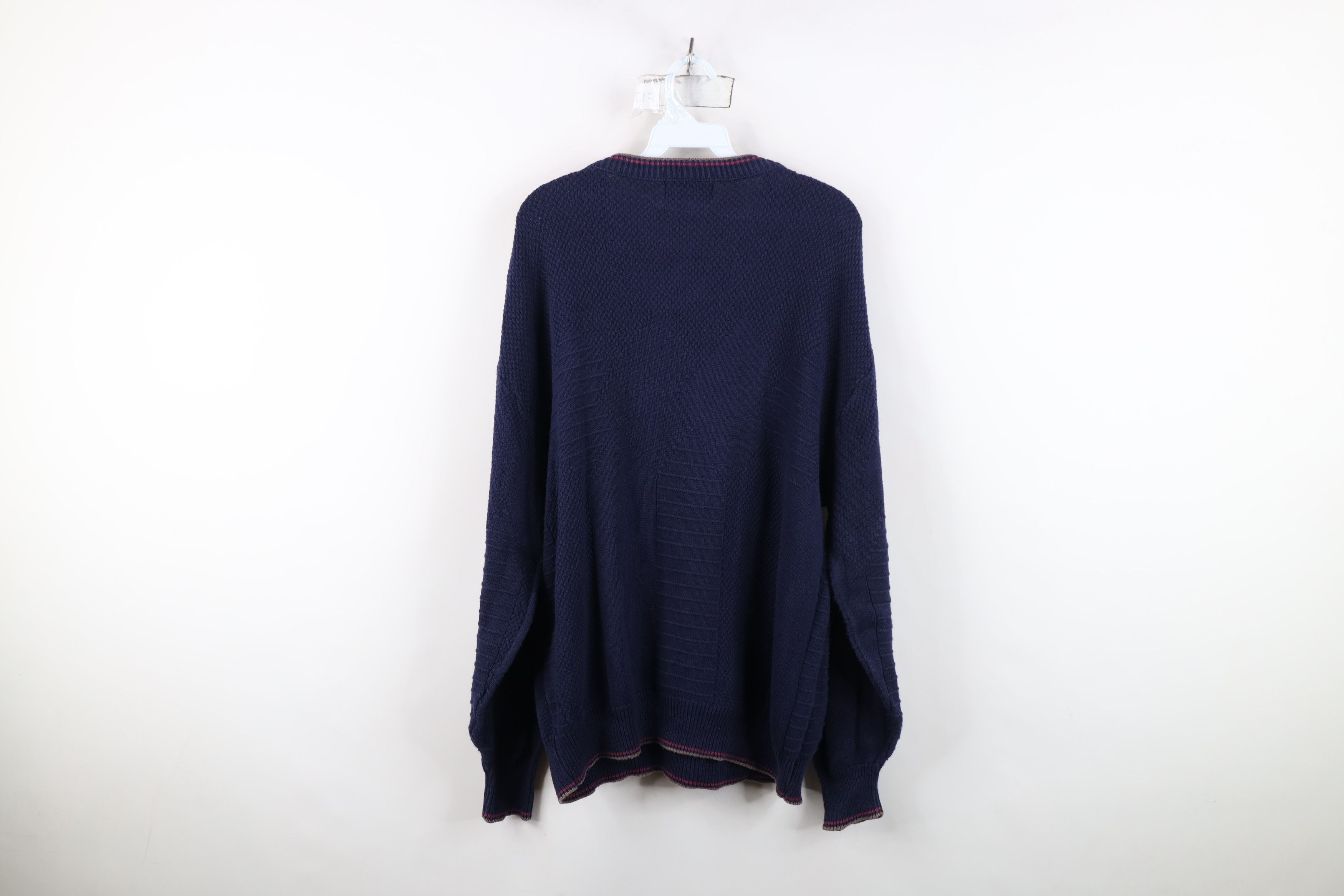 Vintage Vintage 90s Streetwear Cotton Knit Golf Sweater USA Size US L / EU 52-54 / 3 - 8 Thumbnail