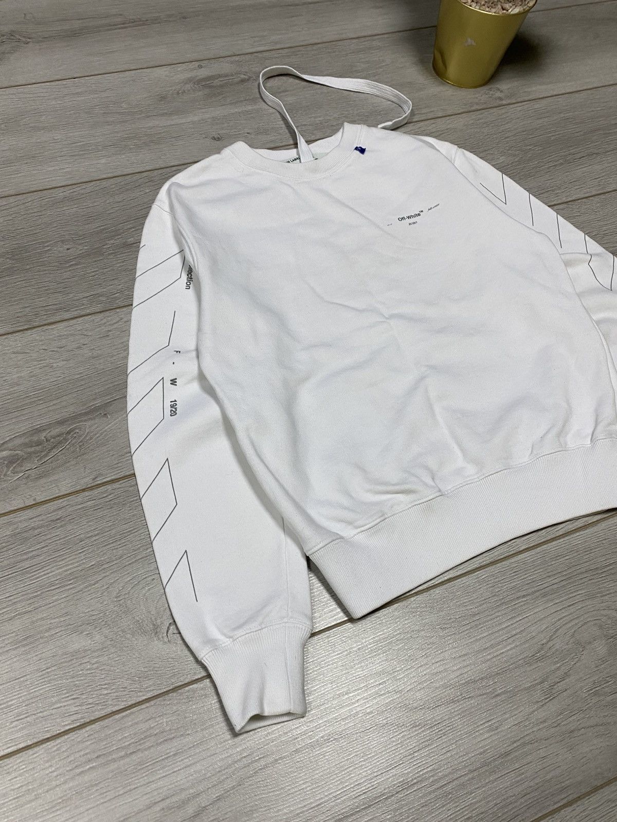 Off-White Off-White unfinished diagonal arrows sweatshirt Size US XS / EU 42 / 0 - 5 Thumbnail