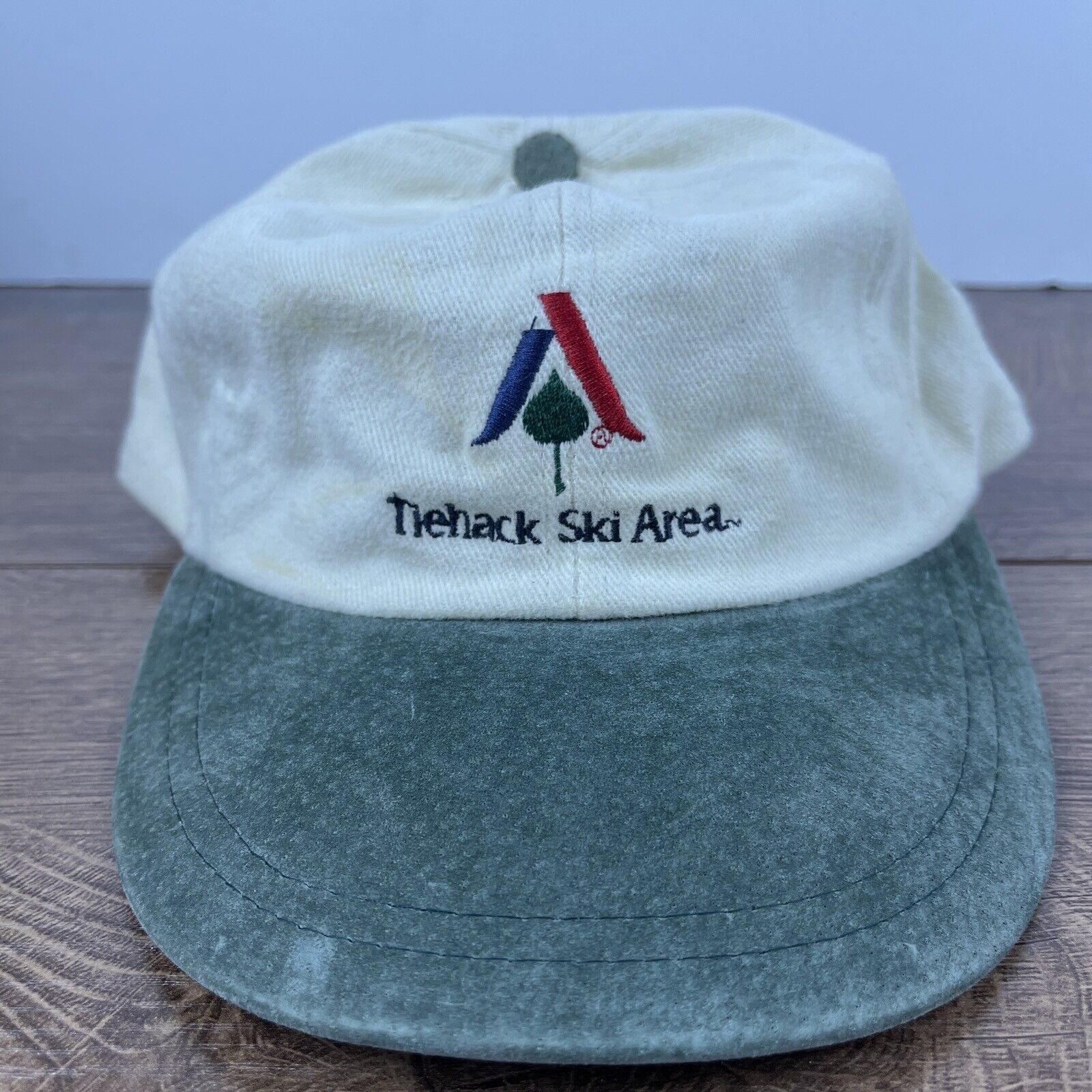 Other Tiehack Ski Area Hat Tiehack Tan Brown Hat Adjustable Adult Size ONE SIZE - 1 Thumbnail