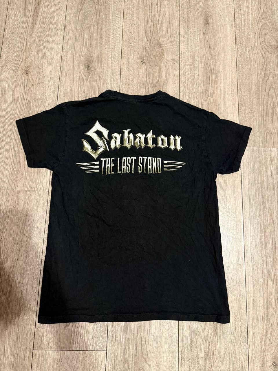 Band Tees × Vintage Sabaton The Last Stand Heavy Metal Band Tee Graphic T Shirt Size US M / EU 48-50 / 2 - 4 Thumbnail