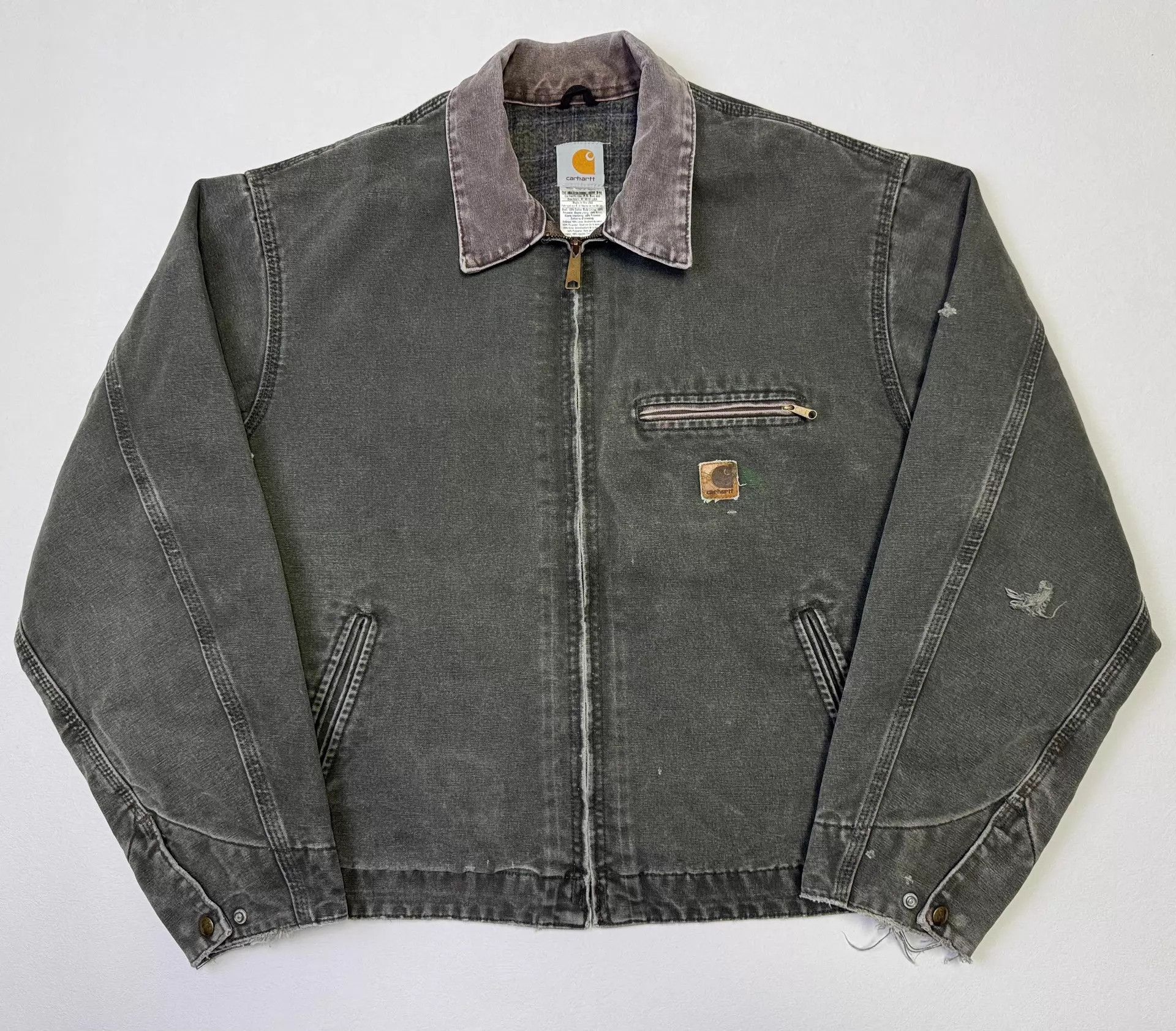 Carhartt Vintage Carhartt J97 Jacket Moss Green XL Size US XL / EU 56 / 4 - 2 Thumbnail