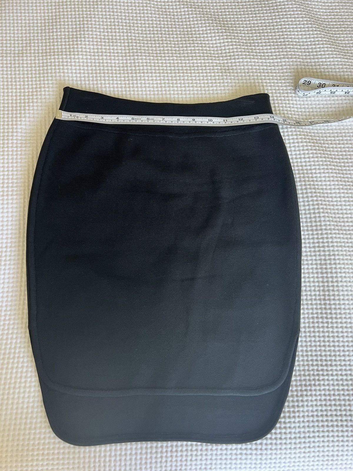 Alexander Wang Alexander Wang Black Fitted Mini Skirt in Size Medium Size 32" / US 10 / IT 46 - 4 Thumbnail