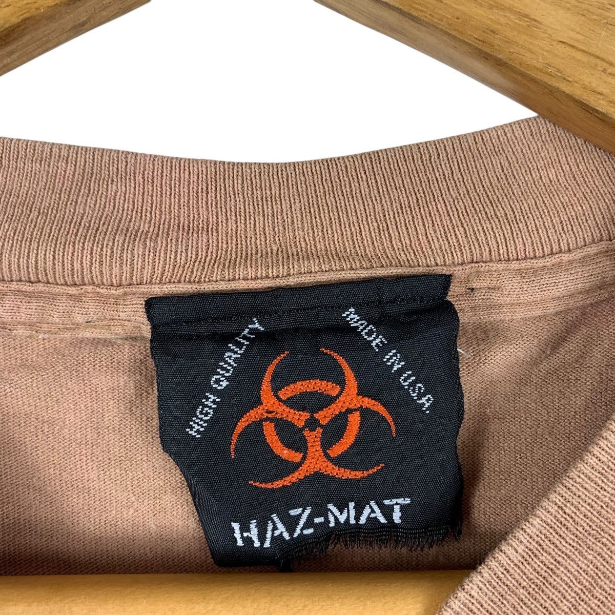 Other Vintage HAZMAT SNOWBOARD Big logo back printed tee Size US L / EU 52-54 / 3 - 4 Thumbnail