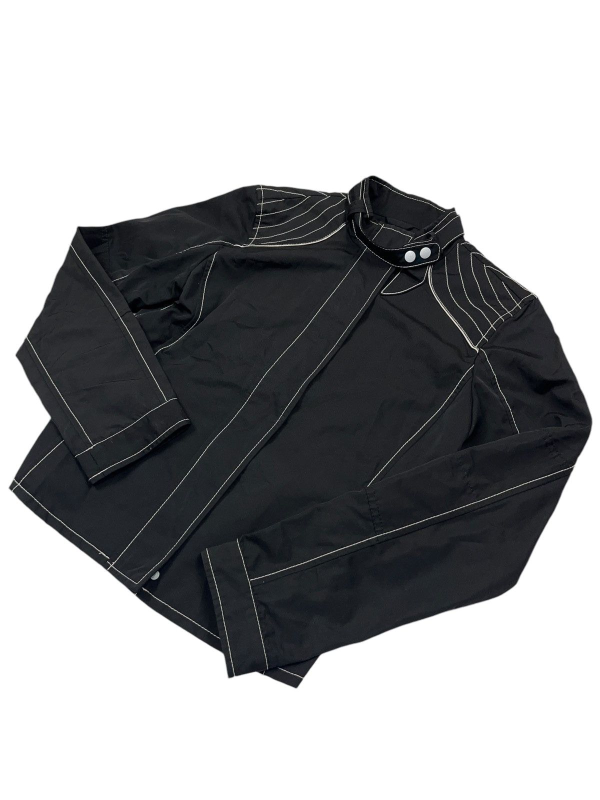 Fay Fay Nylon Biker Jacket Size M / US 6-8 / IT 42-44 - 4 Thumbnail
