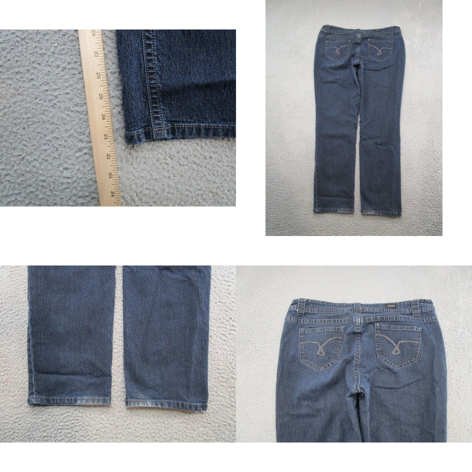 Vintage Vigoss Collection The Legging Super Stretch SkinnyBlue Denim Jeans Size 22 Size 40" / US 18 - 9 Thumbnail