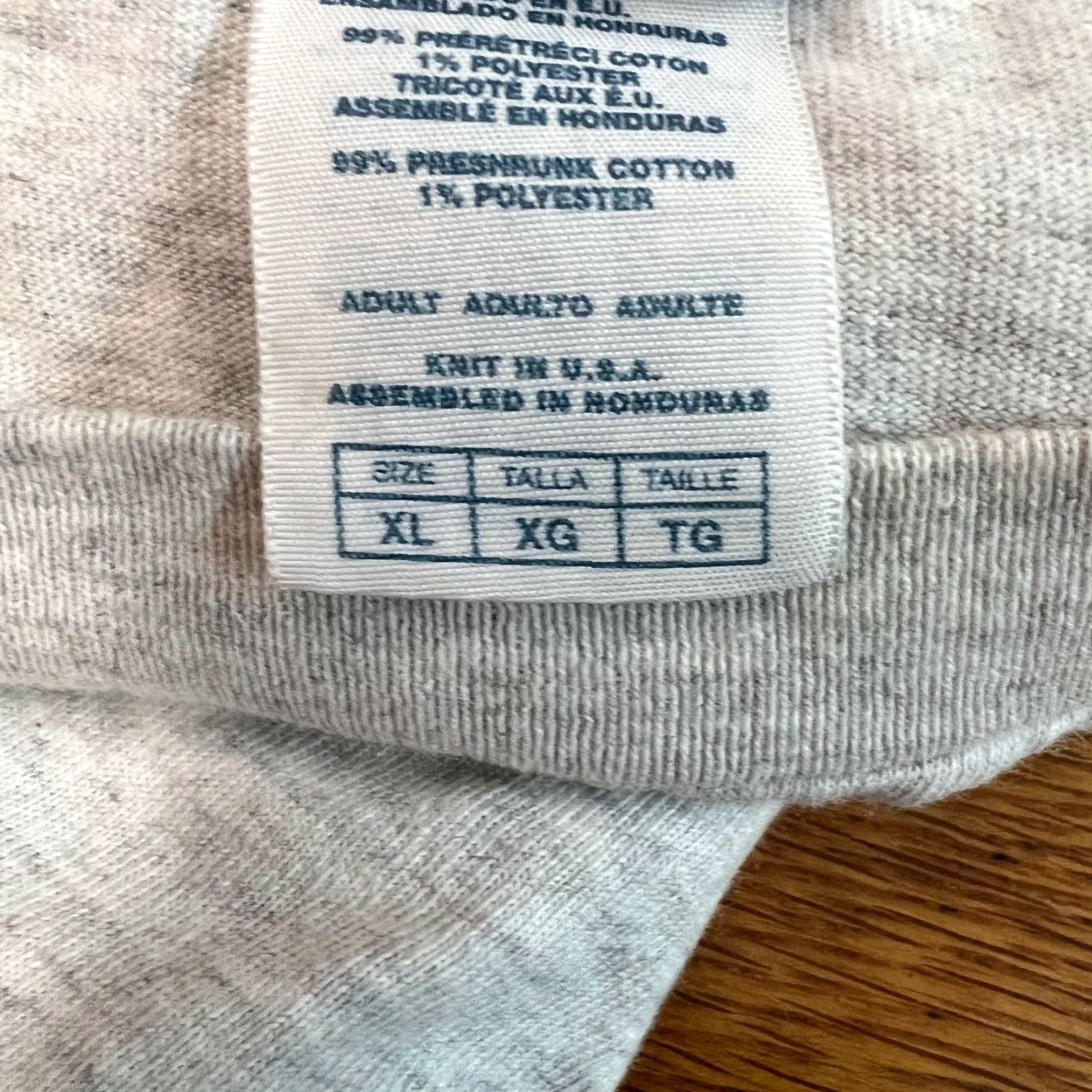 Delta VINTAGE Delta T Gray Adult XL Beer Is Proof That God Loves Us And Wants Us To Be Happy Size US XL / EU 56 / 4 - 5 Thumbnail