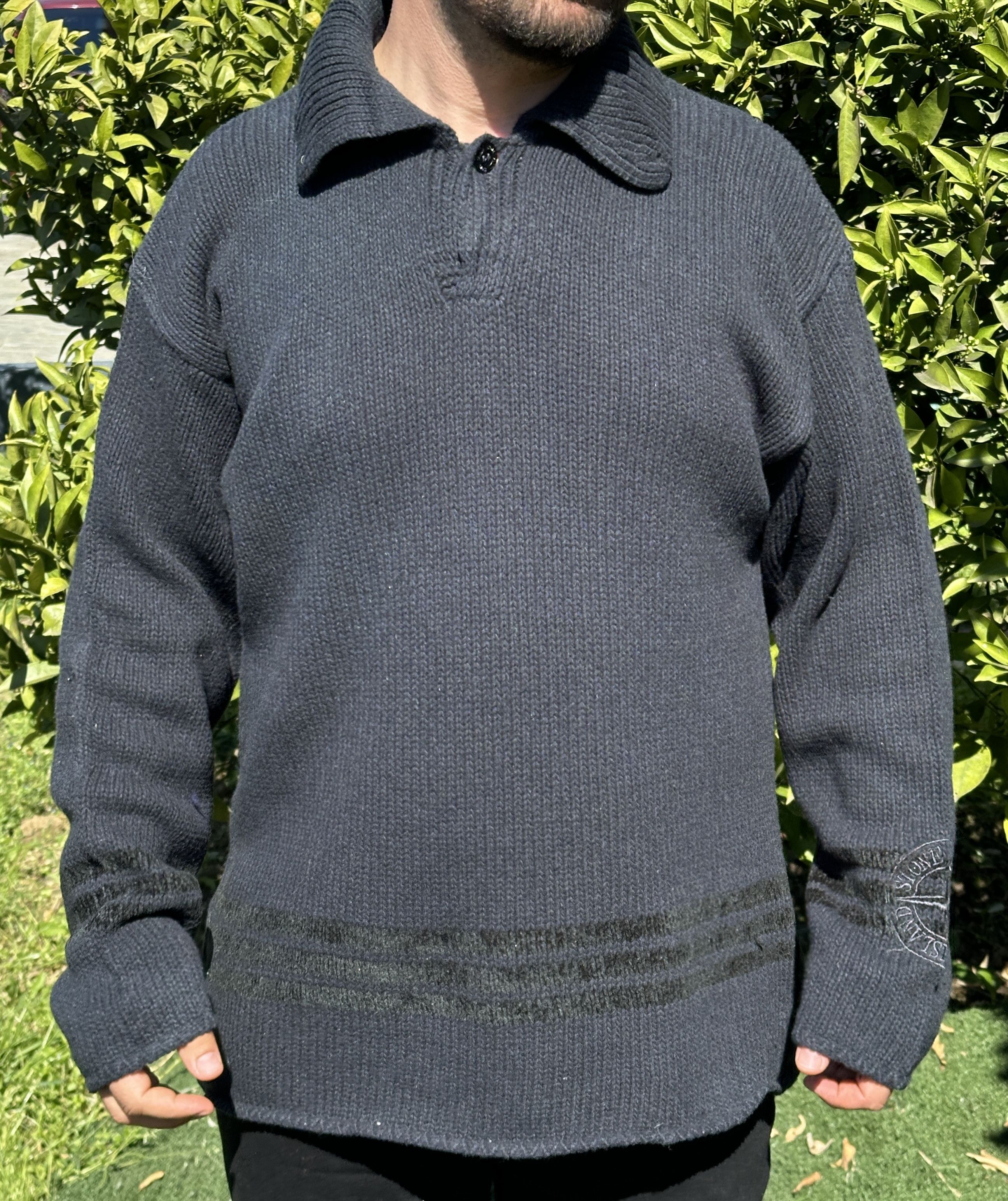Stone Island HandKnit 1995 Stone Island Marina Collection Size XL 54 56 Size US XL / EU 56 / 4 - 2 Thumbnail