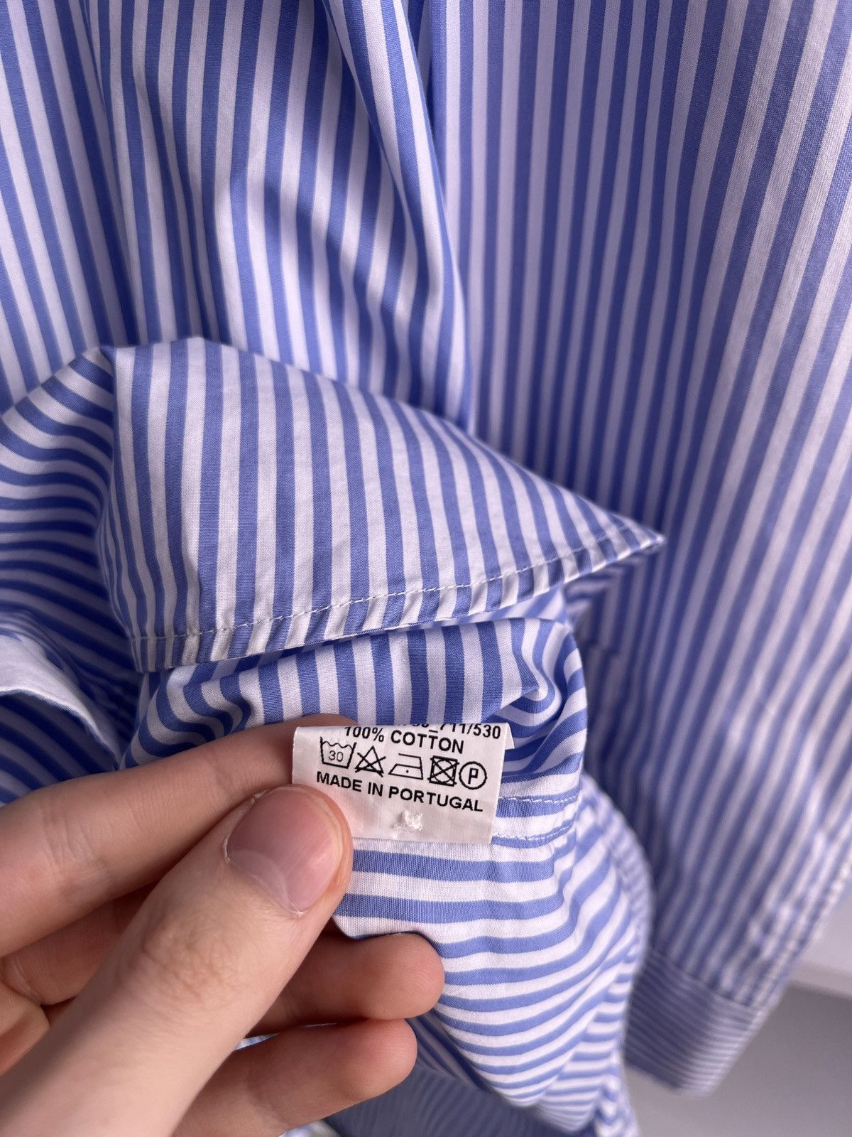 Designer × Vintage Vintage Lis Lareida Women’s Striped Button up shirt Size XS / US 0-2 / IT 36-38 - 11 Thumbnail