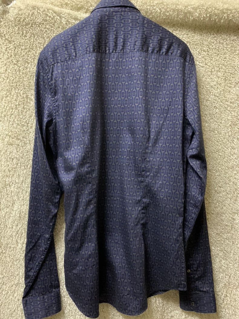 Gucci Gucci Men's Long Sleeve Button-Up Shirt-2508 Size US L / EU 52-54 / 3 - 8 Thumbnail