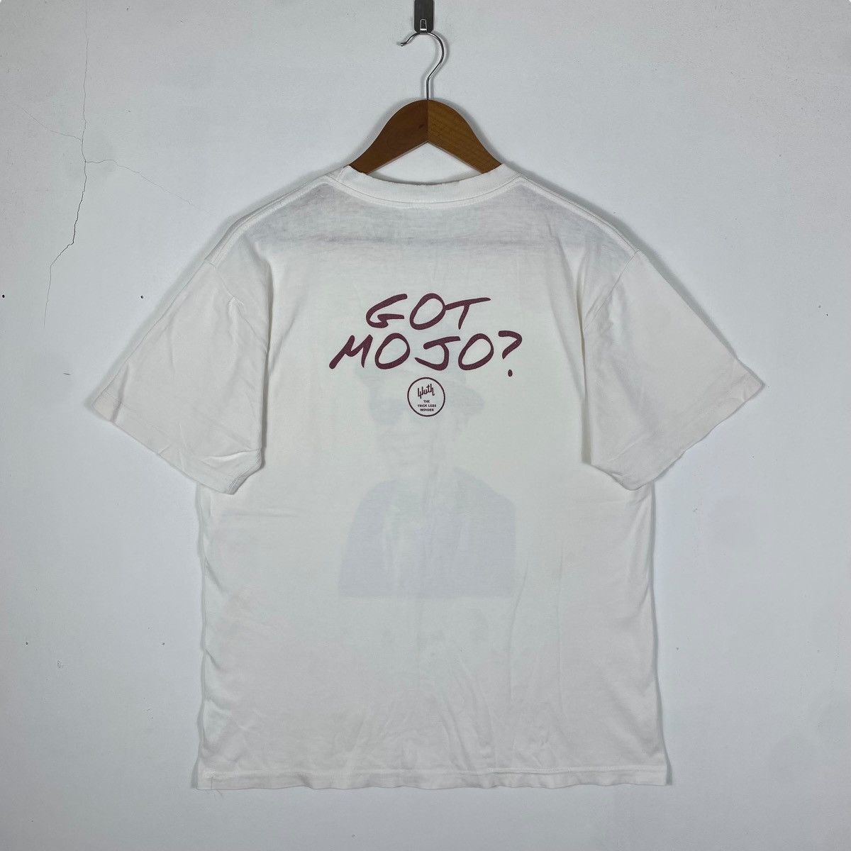 Band Tees × Vintage Vintage LIGHTNIN' HOPKINS Got Mojo Distressed Tee Shirt Size US L / EU 52-54 / 3 - 4 Thumbnail