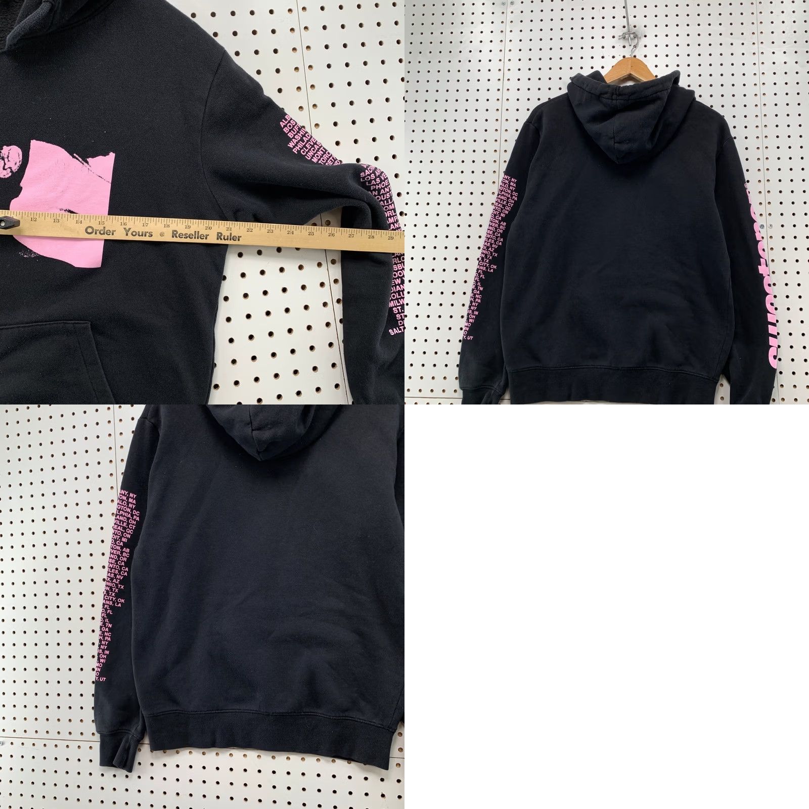 Vintage 23. Keywords: Included relevant (Hoodie, Sweatshirt, Long Sleeve, Black, Fleece) Size S / US 4 / IT 40 - 9 Thumbnail