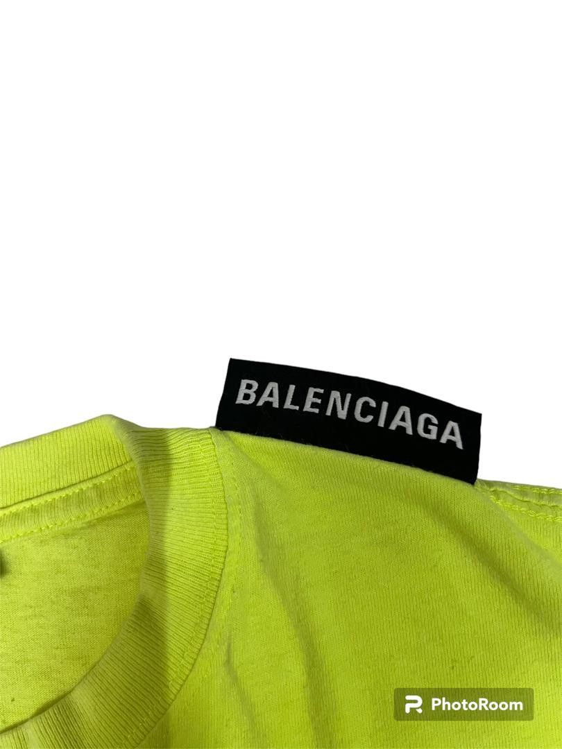 Balenciaga × Designer Balenciaga 2018 logo tab t-shirt Size US S / EU 44-46 / 1 - 10 Thumbnail
