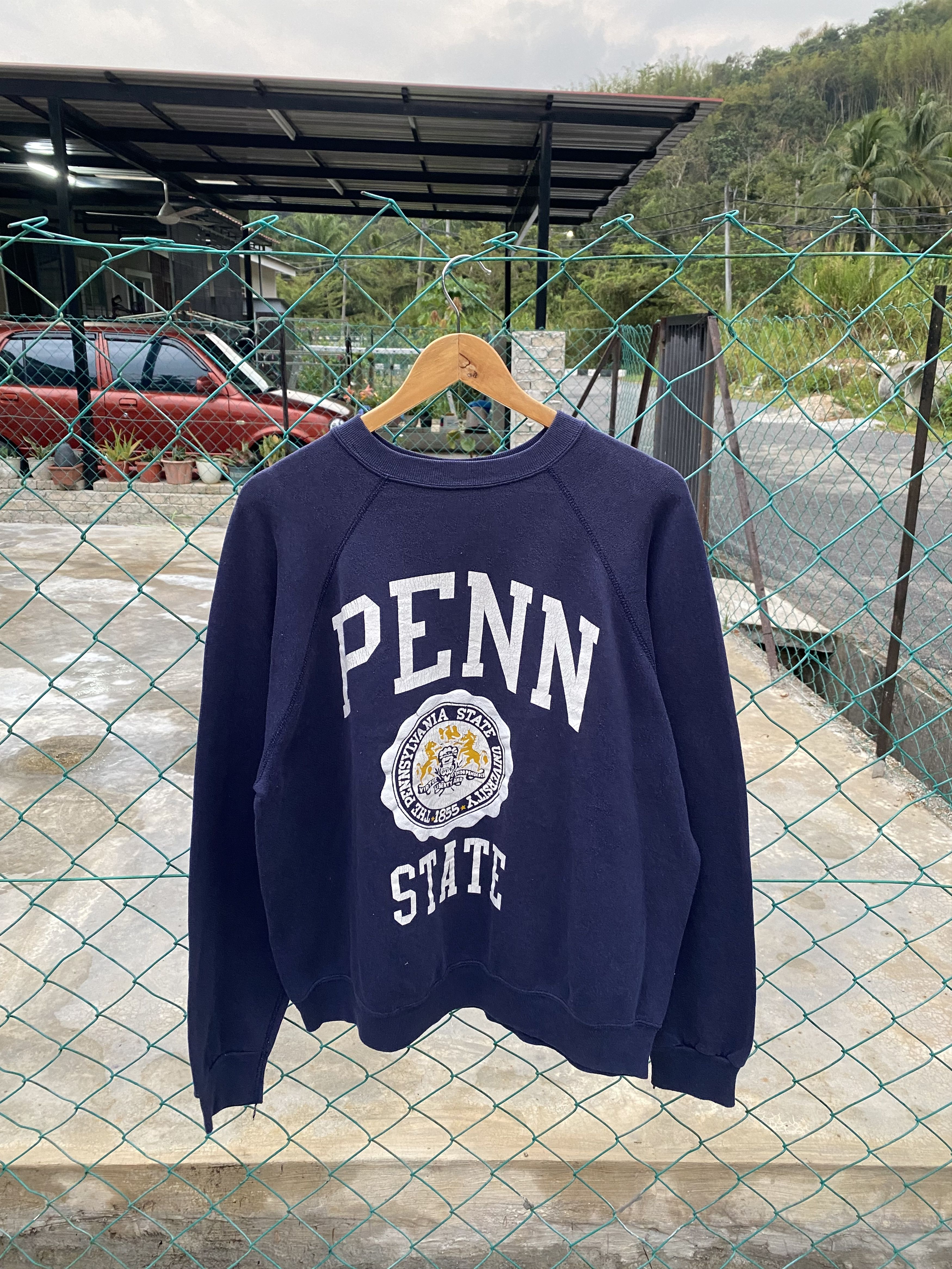 Tultex Vintage 90’s Penn State university crewneck sweatshirt Size US L / EU 52-54 / 3 - 1 Thumbnail