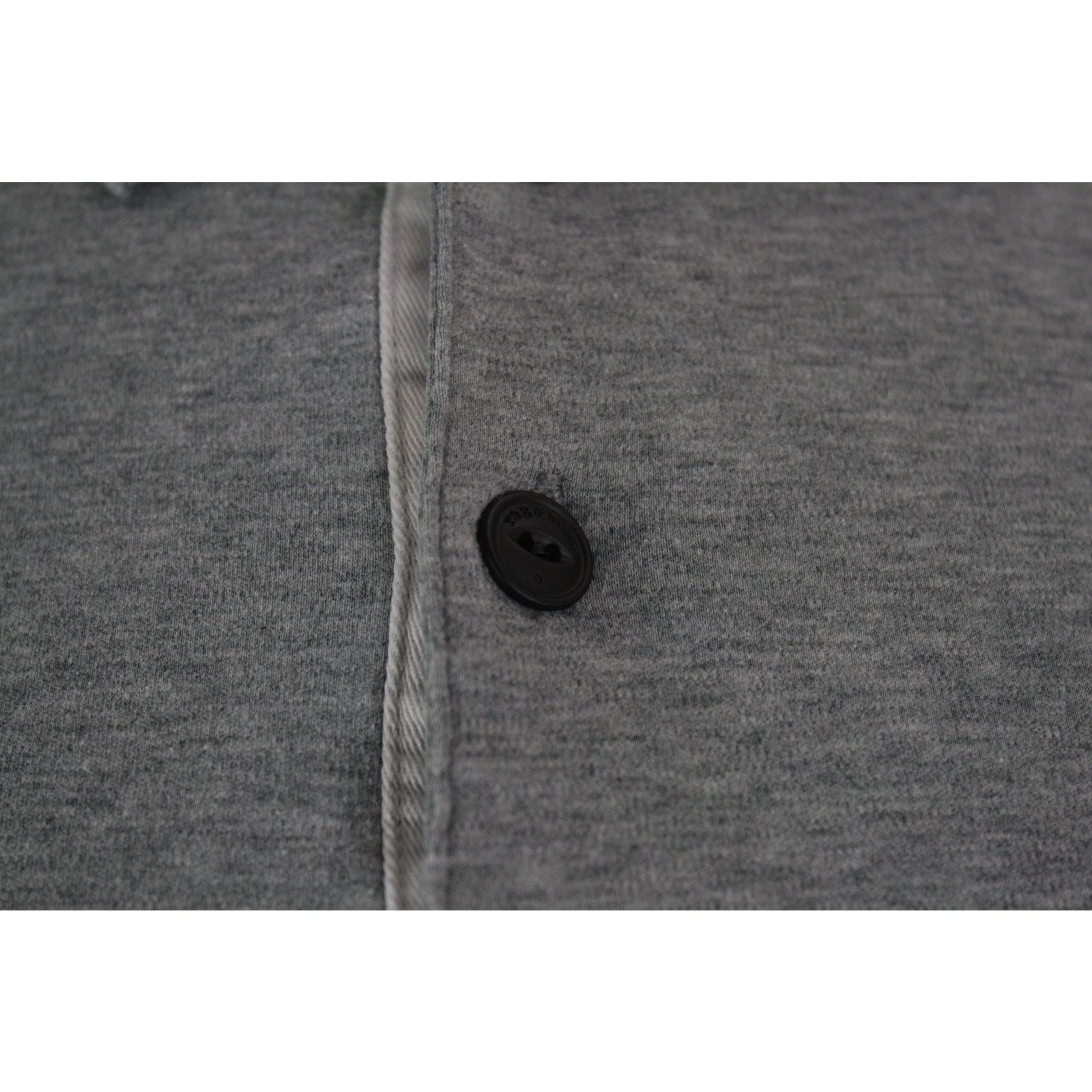 Rag & Bone Rag & Bone Crest Logo Heather Gray Short Sleeve Polo Shirt Size US M / EU 48-50 / 2 - 4 Thumbnail