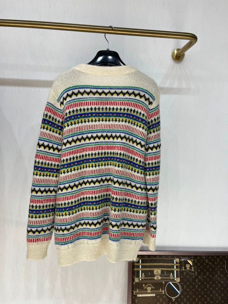 Saint Laurent Paris saint laurent patterned cardigan with buttons-2507 Size US XS / EU 42 / 0 - 2 Thumbnail