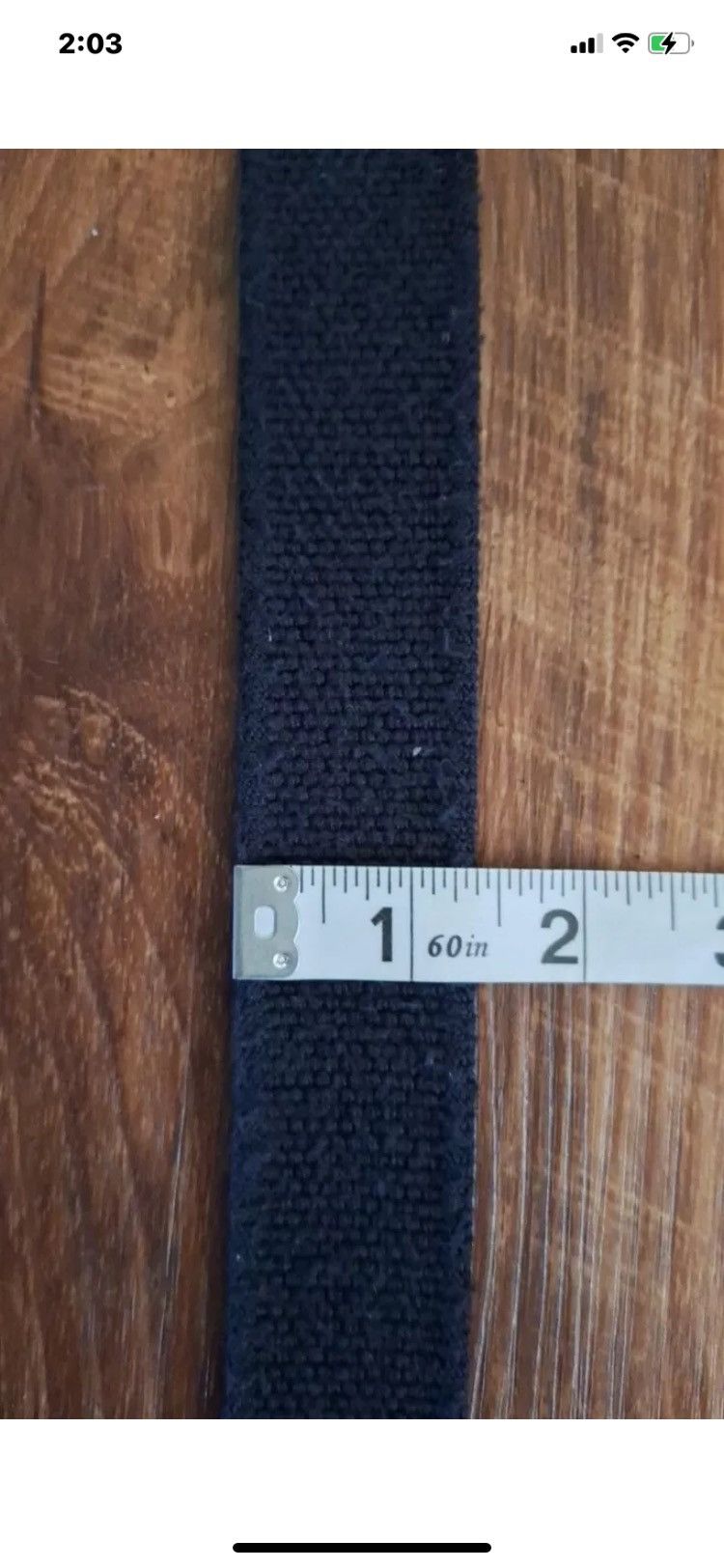 Lacoste LACOSTE ~ BELT ~ BLUE & BROWN - LARGE Size ONE SIZE - 7 Thumbnail