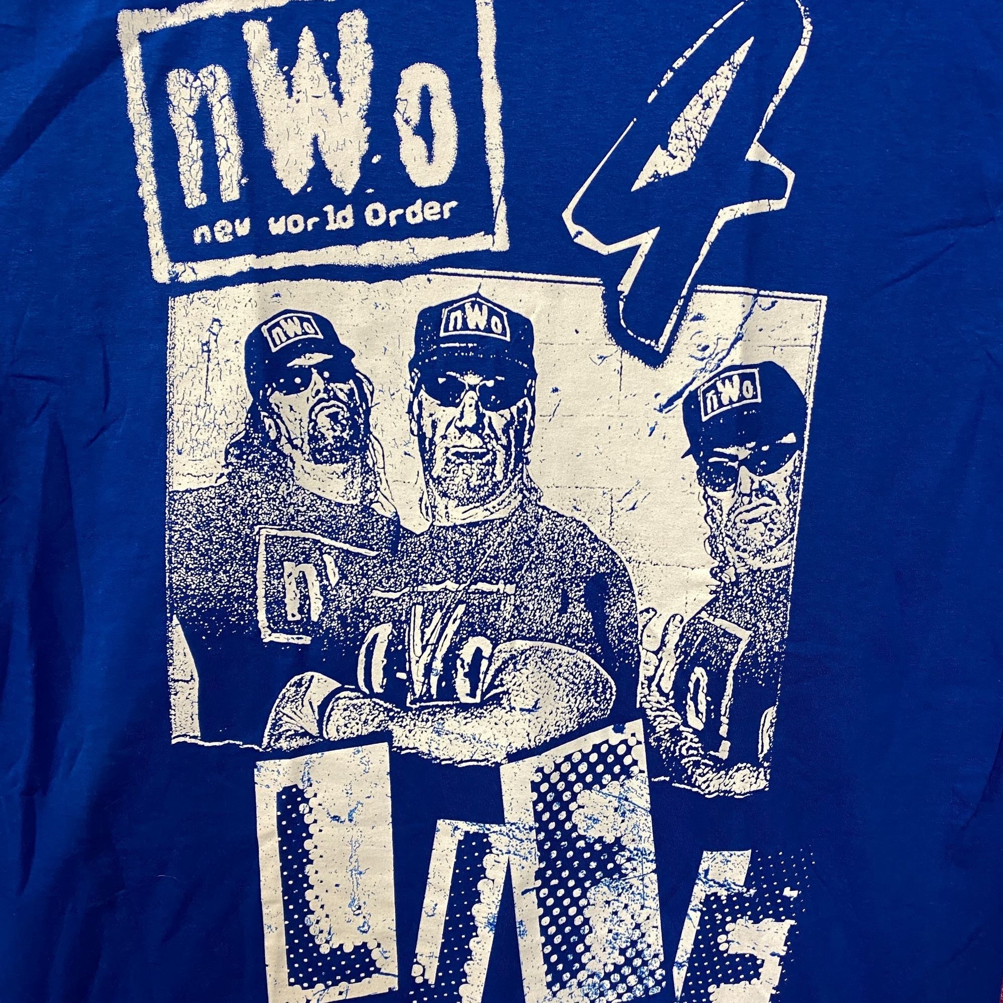 WWE WWE New World Order nWo 4 Life T-Shirt Large Size US L / EU 52-54 / 3 - 2 Thumbnail