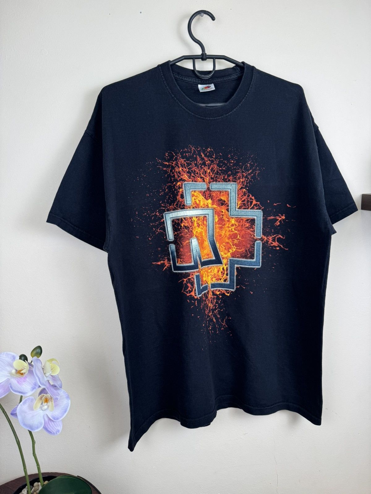 Other Vintage 2000's Rammstein Die Sonne Burn Over Print XL Size US XL / EU 56 / 4 - 5 Thumbnail