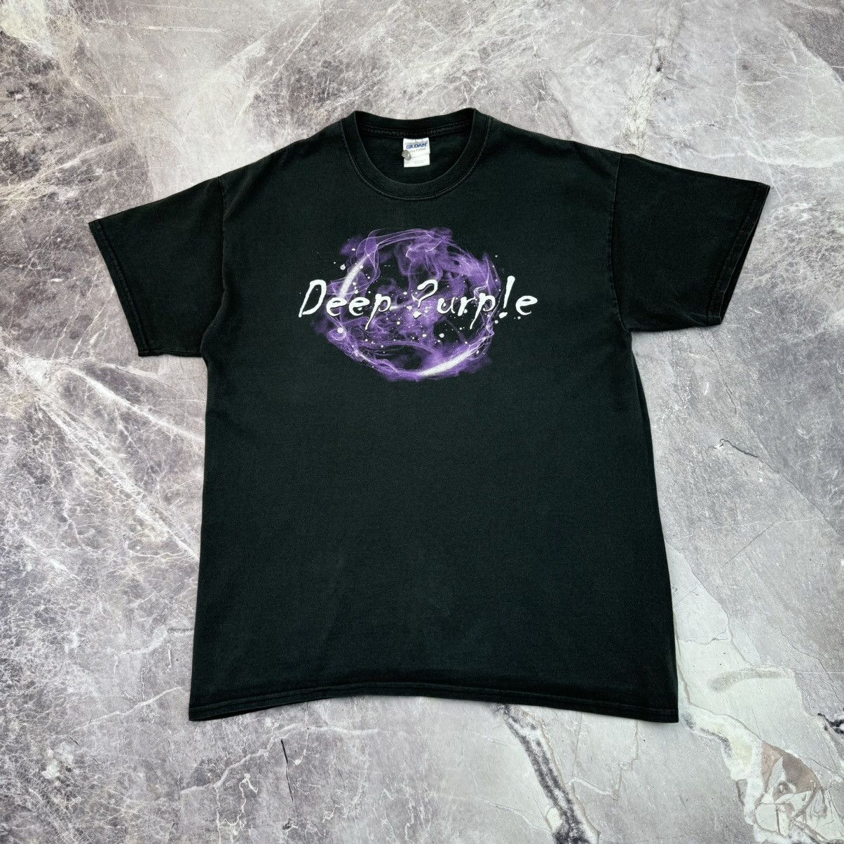 Band Tees × Vintage Vintage Deep Purple T shirt 2013 Tour Band Rock Streetwear Size US L / EU 52-54 / 3 - 2 Thumbnail