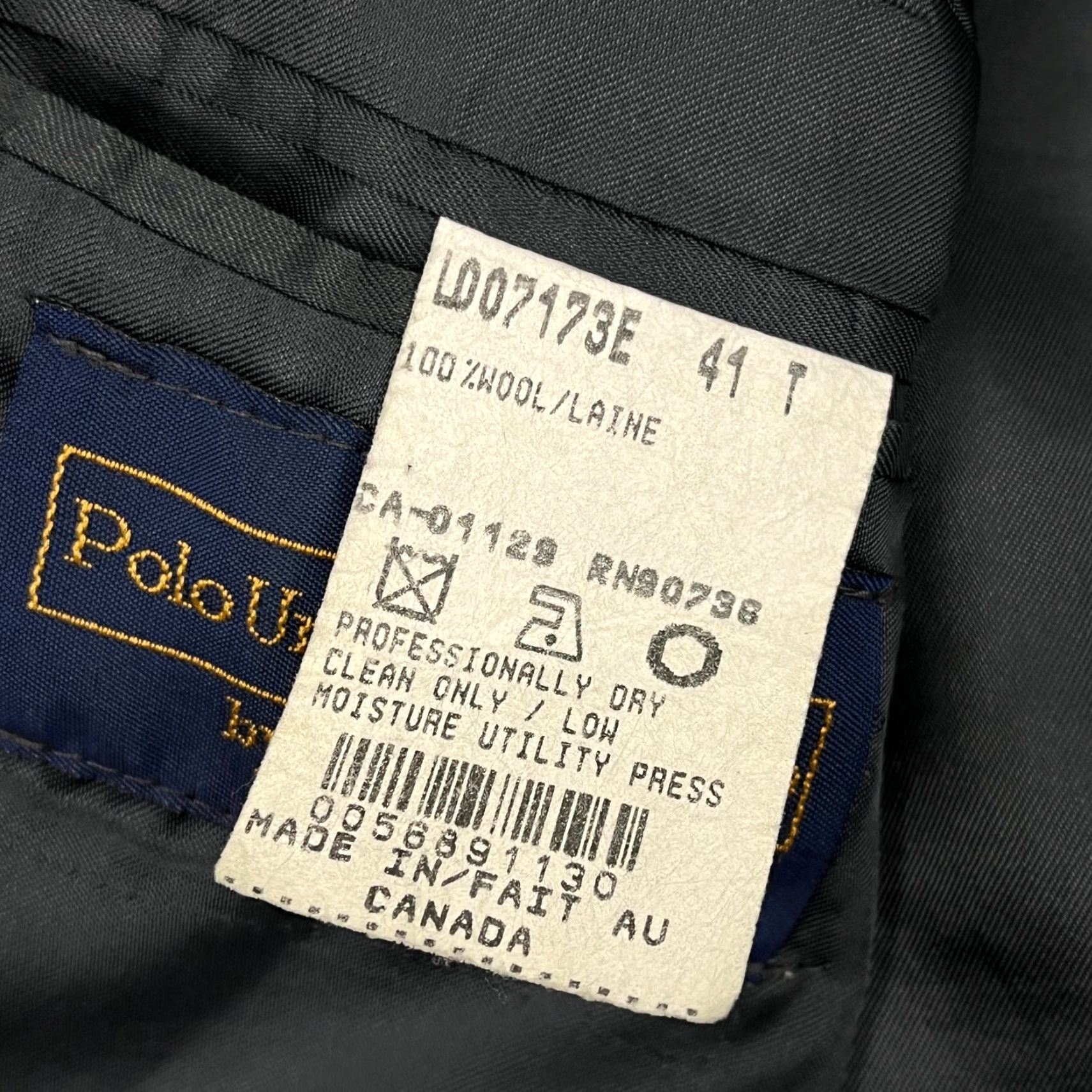 Polo Ralph Lauren Polo Ralph Lauren University Club Sport Coat Blazer Men 41T Wool Glen Check Prep Jacket Single-Breasted Notch 2-Button Brown Wool Classic Mens Size US L / EU 52-54 / 3 - 3 Thumbnail