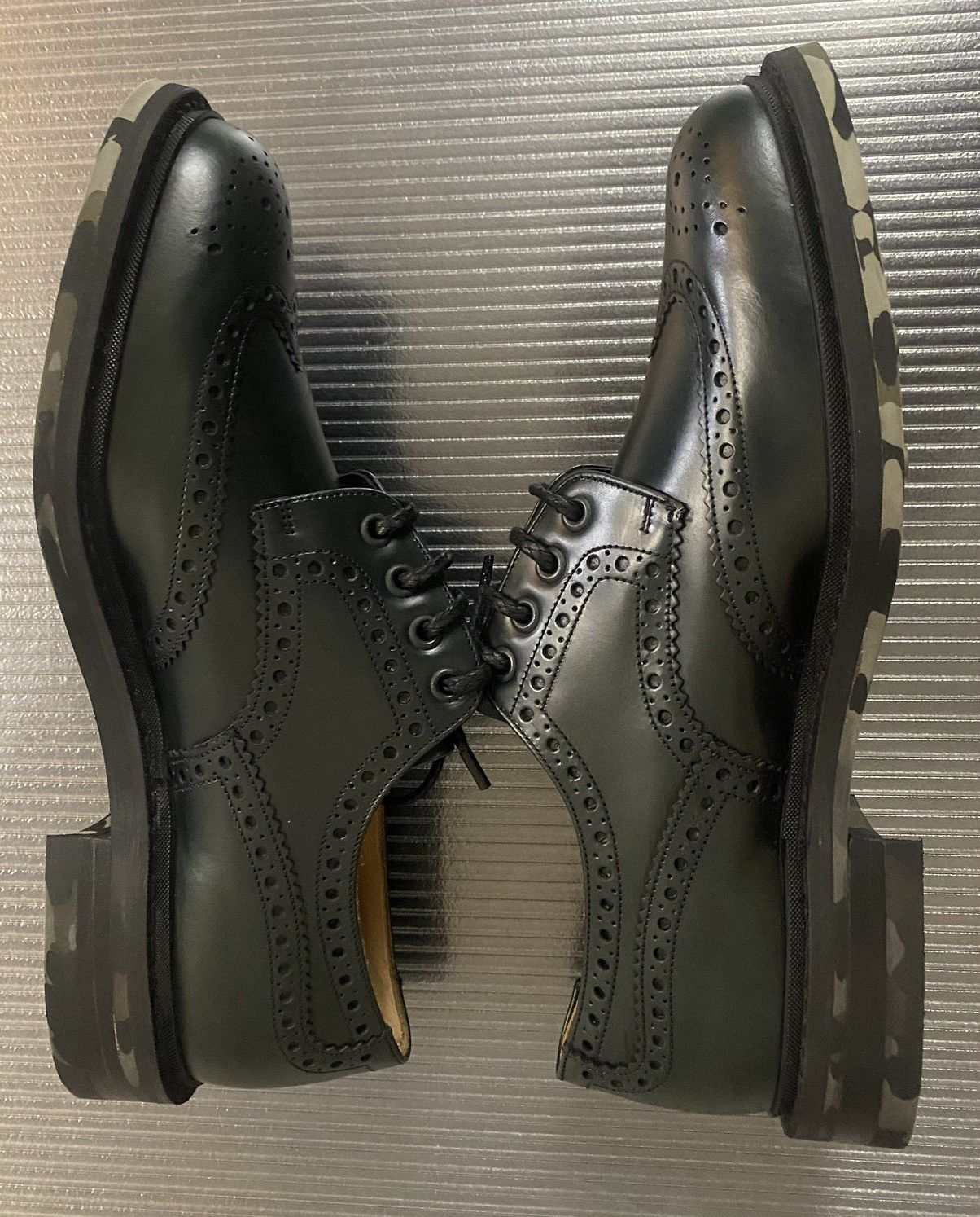 Church's Church’s 🏴󠁧󠁢󠁥󠁮󠁧󠁿 Wood Commando Sole Foden 3 Brogues 9uk NEW Size US 10 / EU 43 - 8 Thumbnail