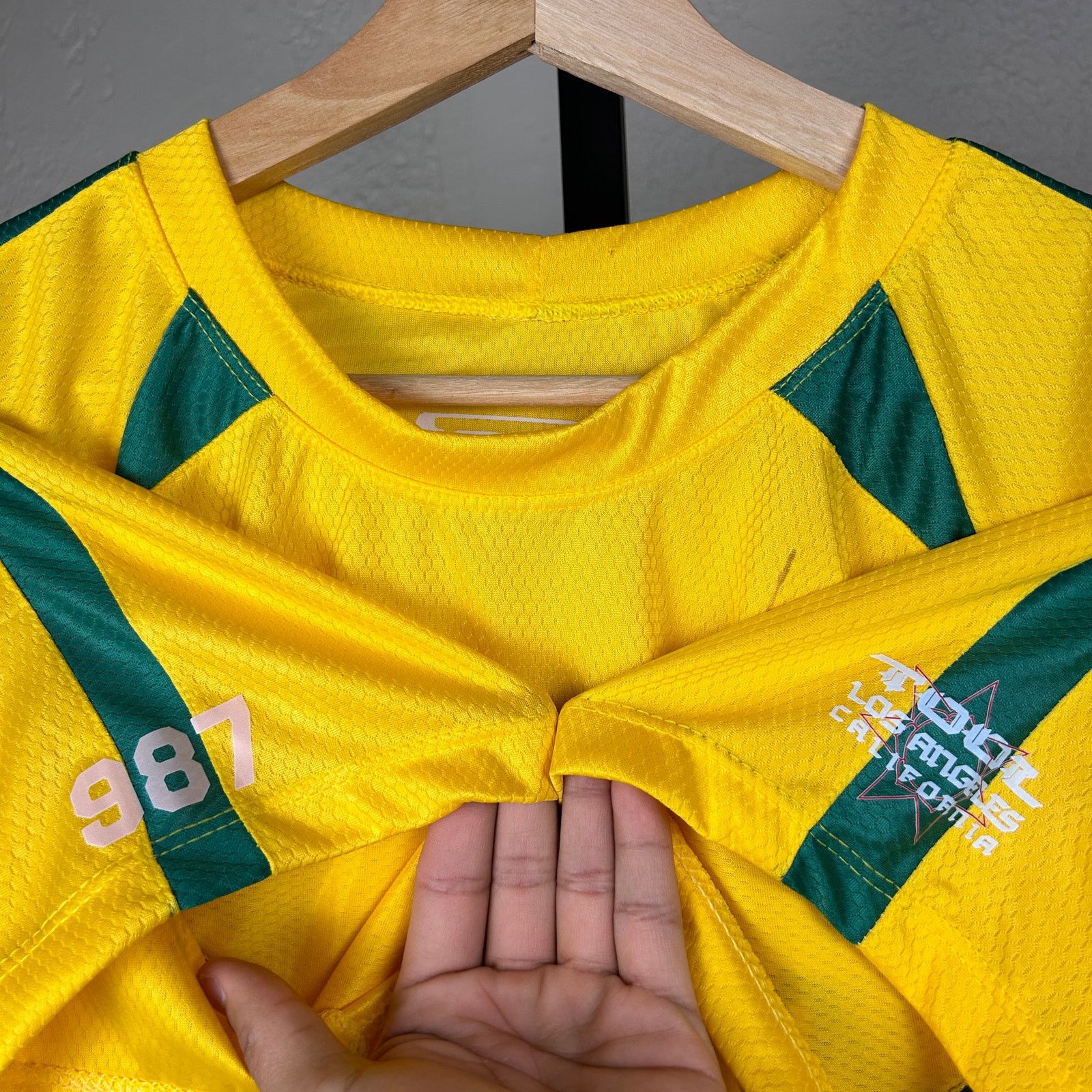 Other Tool Band Sao Paulo Brazil Los Angeles Large Soccer Jersey Size US L / EU 52-54 / 3 - 3 Thumbnail