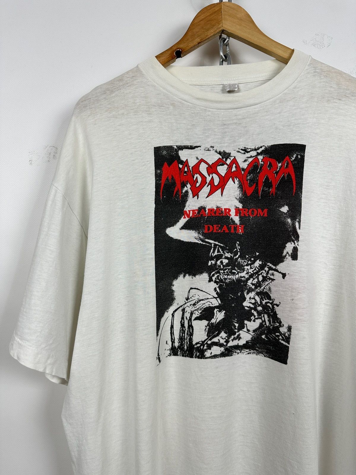 Band Tees Vintage Massacra Nearer From Death Metal Band T-Shirt Size US XXL / EU 58 / 5 - 5 Thumbnail