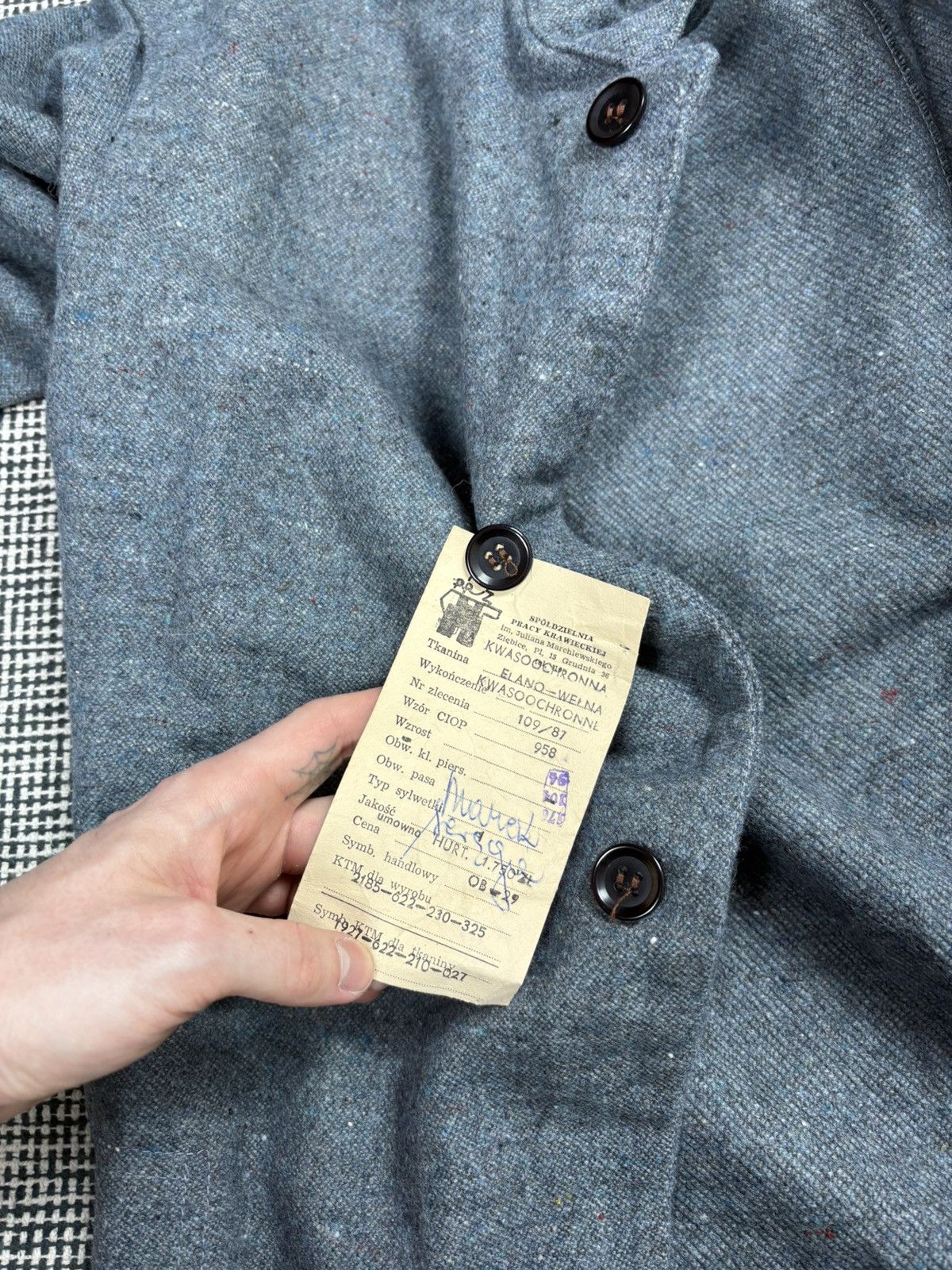 Le Laboureur 60s rare heavy duty work French chore coat jacket vintage Size US L / EU 52-54 / 3 - 8 Thumbnail