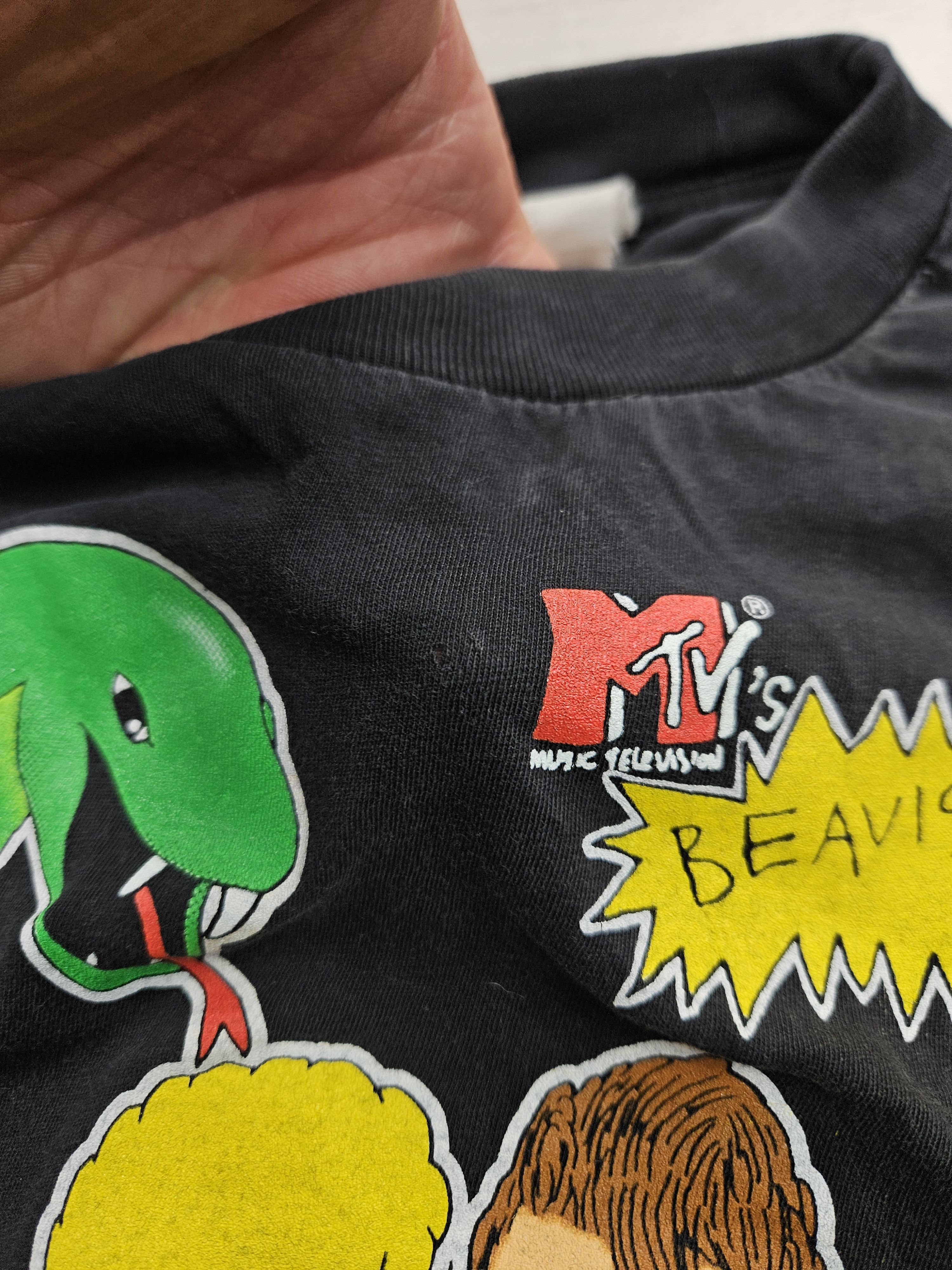 Vintage Vintage Beavis and Butthead T-shirt Life Sucks Snake Size US L / EU 52-54 / 3 - 8 Thumbnail