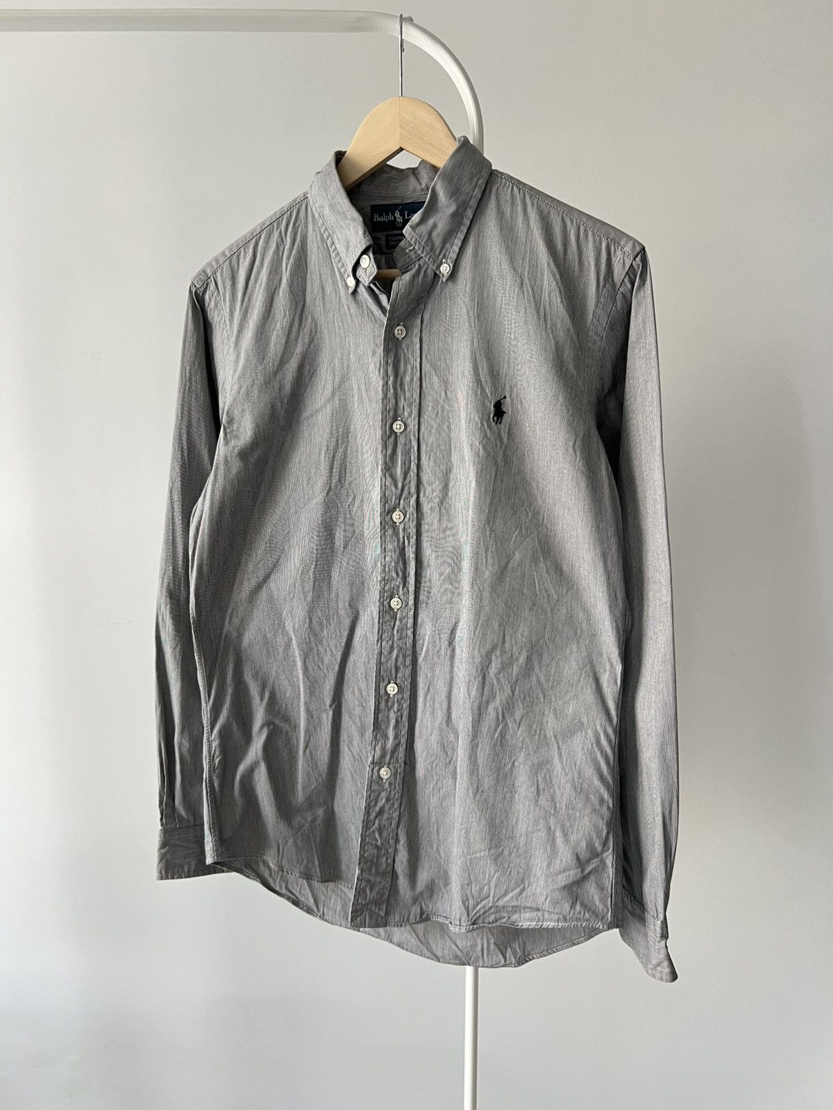 Polo Ralph Lauren Polo Ralph Lauren Shirt Mens Button Gray Size US M / EU 48-50 / 2 - 3 Thumbnail