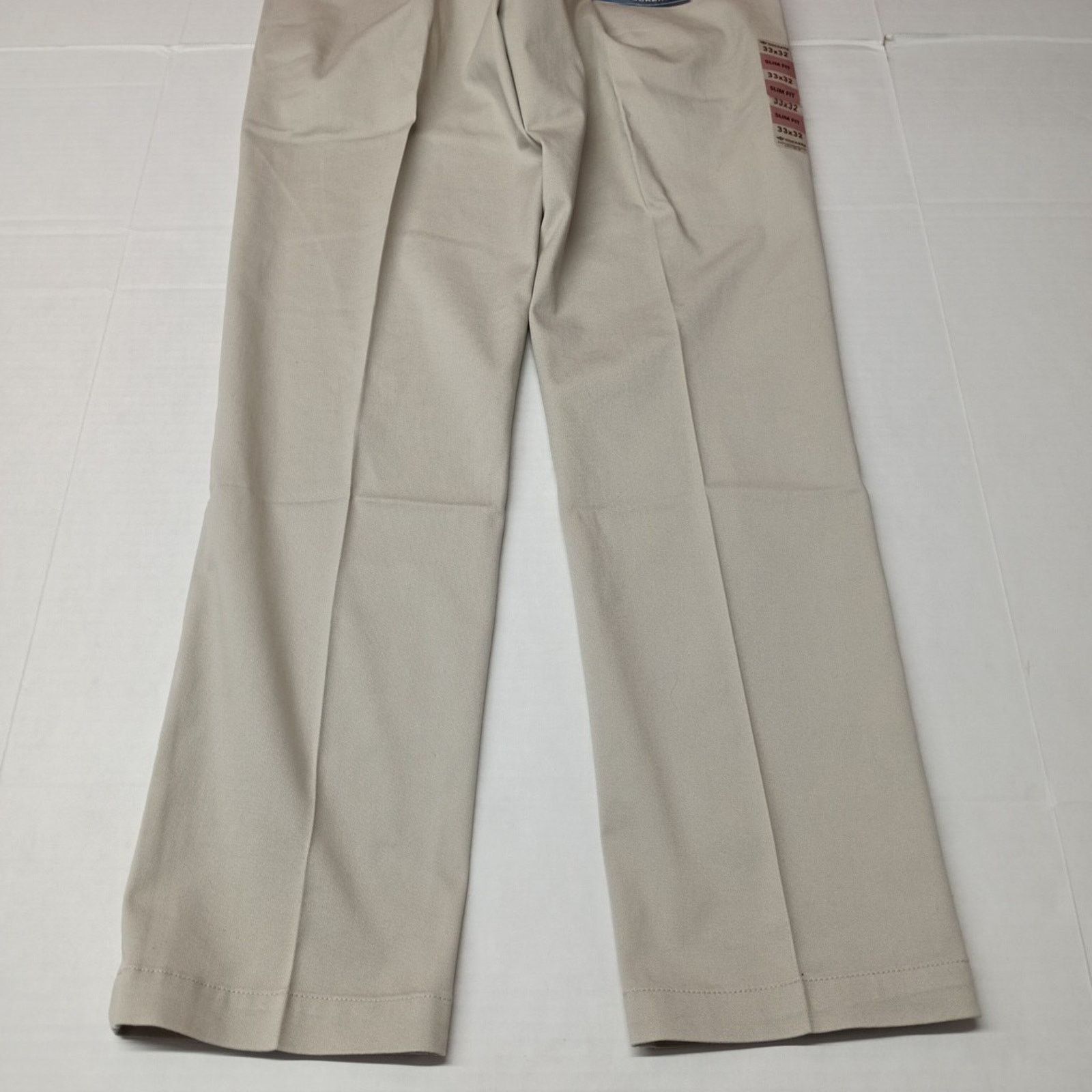 Dockers Dockers Easy Khakis Pants Men's 33x32 Beige Comfort Slim Fit Size US 33 - 8 Thumbnail