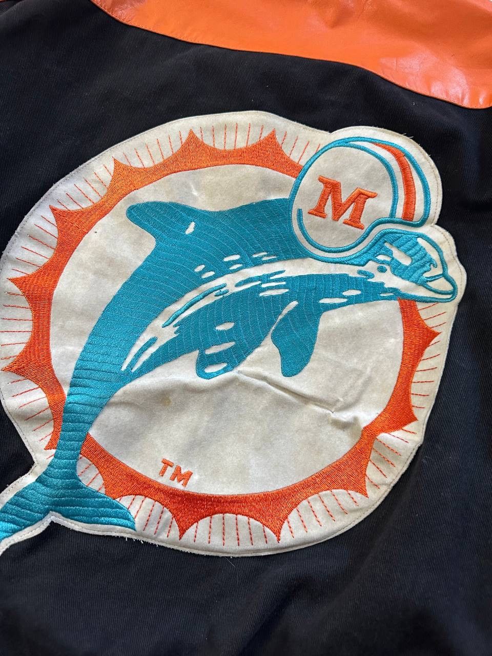 NFL Vintage Miami Dolphins NFL Leather Varsity Jacket XL USA Size US XL / EU 56 / 4 - 5 Thumbnail