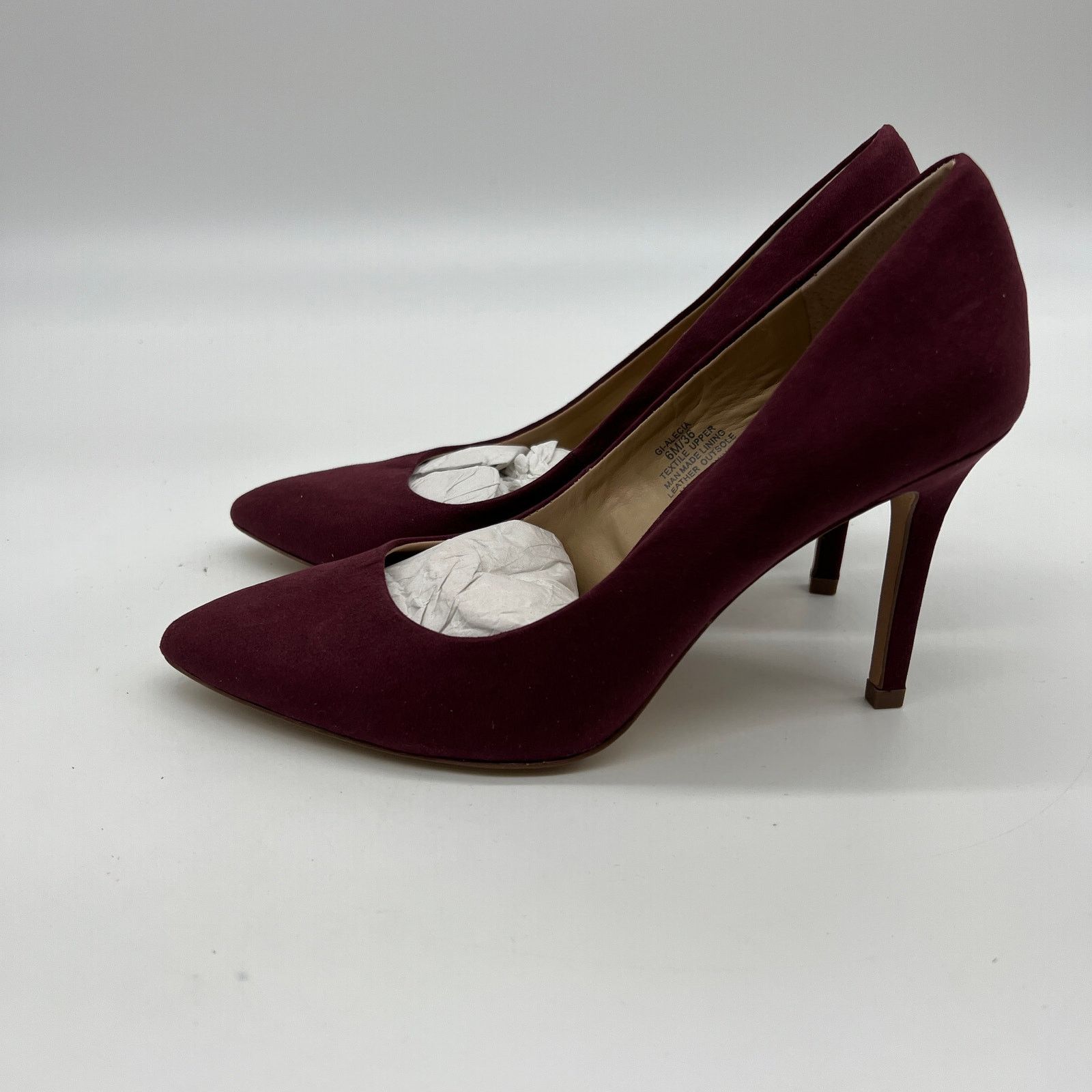 Other G.I.L.I. Women Heel Size 6 M Pointed Toe Pumps Jill Burgundy Size US 6 / IT 36 - 2 Thumbnail