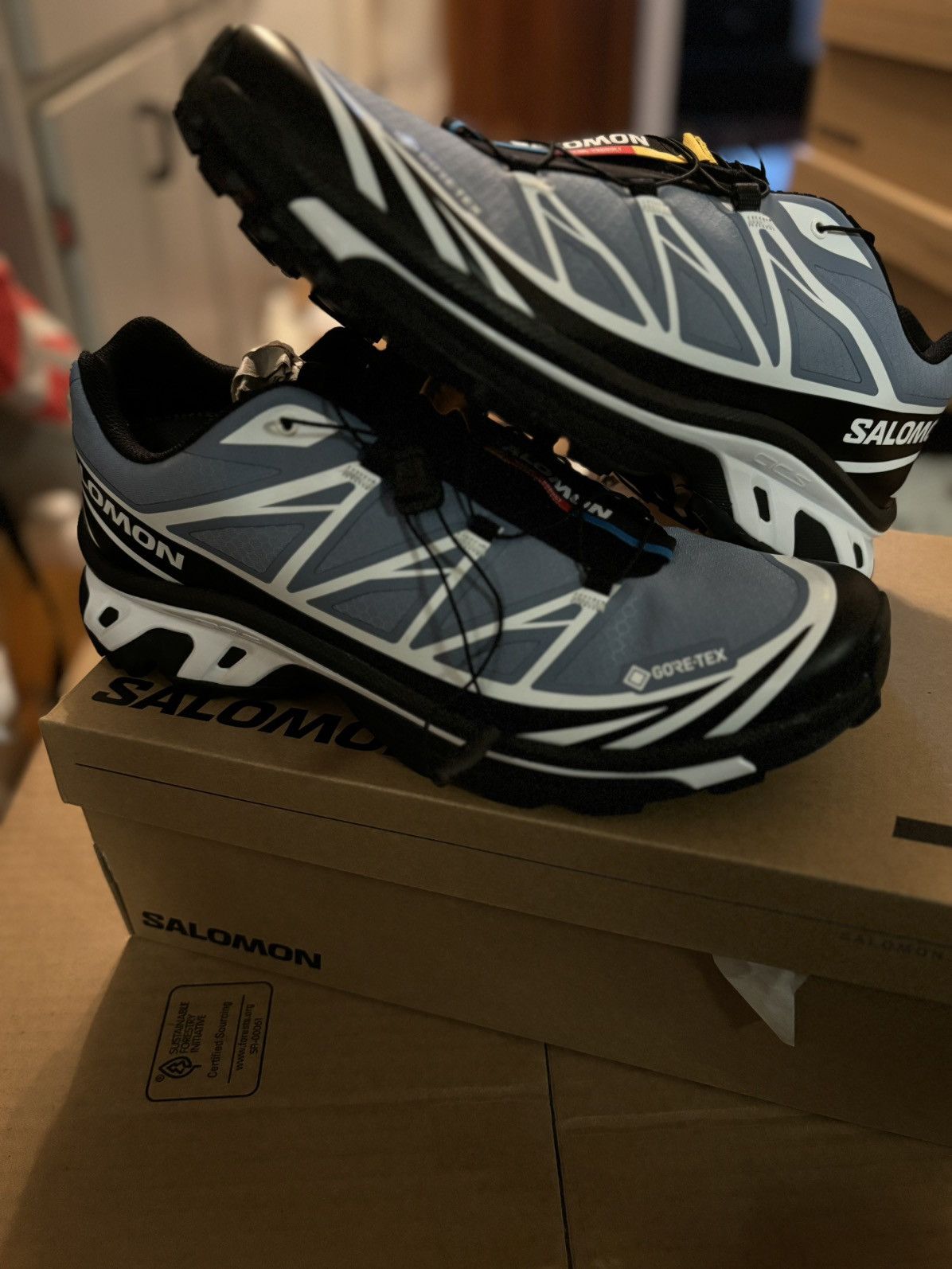 Salomon XT6 GTX Black Infinity Gore-Tex NEW | Grailed