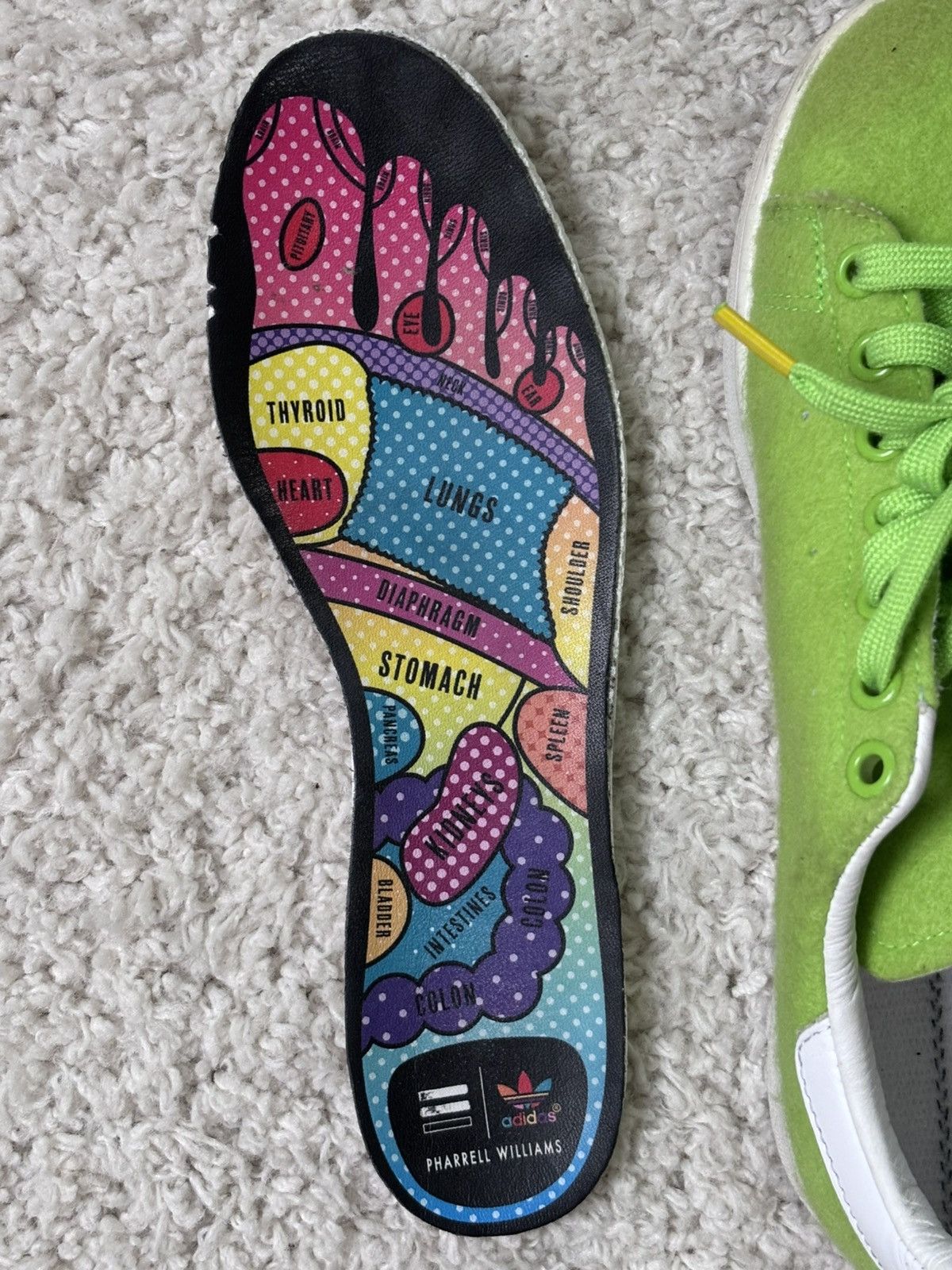 Adidas × Pharrell Adidas x Pharrell Williams Stan Smith “Tennis Ball” – 2014 Size US 7 / EU 40 - 12 Thumbnail