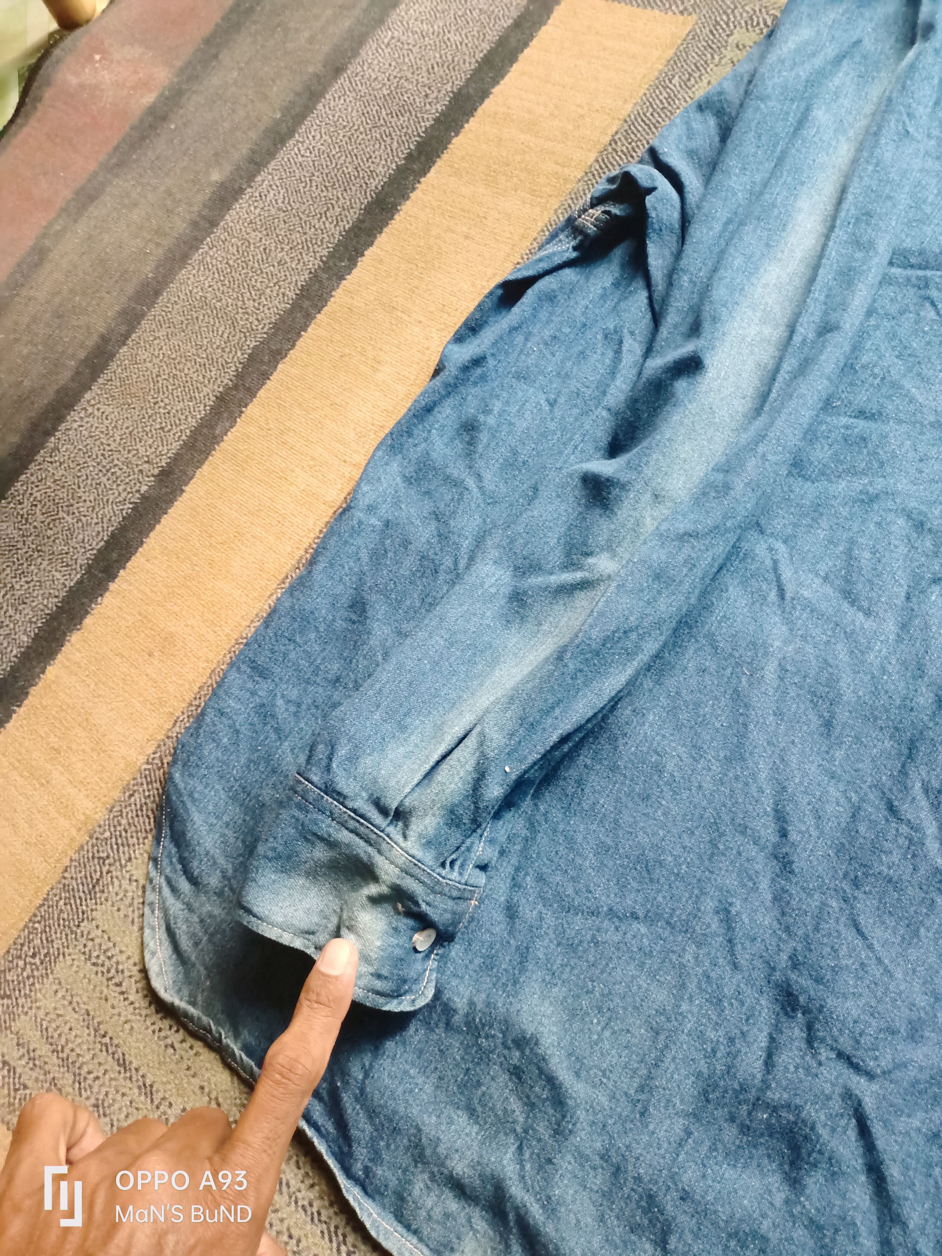 C.P. Company Distressed C.P COMPANY Denime Shirt Size US L / EU 52-54 / 3 - 14 Thumbnail