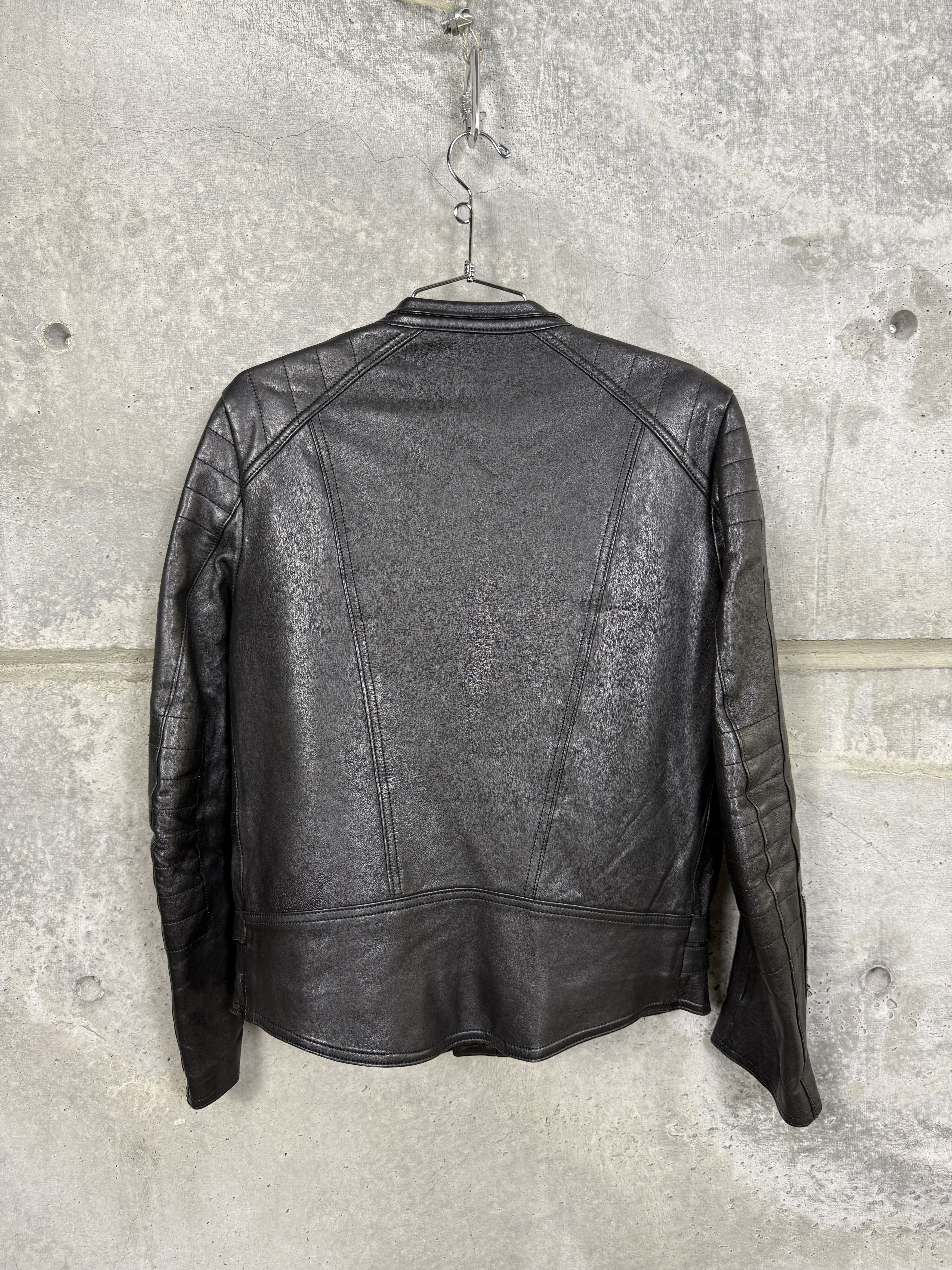 Blackmeans Blackmeans Leather Moto Jacket Size US XL / EU 56 / 4 - 2 Thumbnail