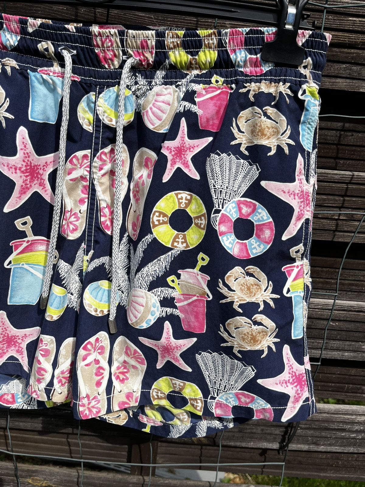 Vilebrequin 🦀 VILEBREQUIN MOOREA DESIGNER SWIM LUXURY STREETWEAR SHORTS Size US 32 / EU 48 - 6 Thumbnail