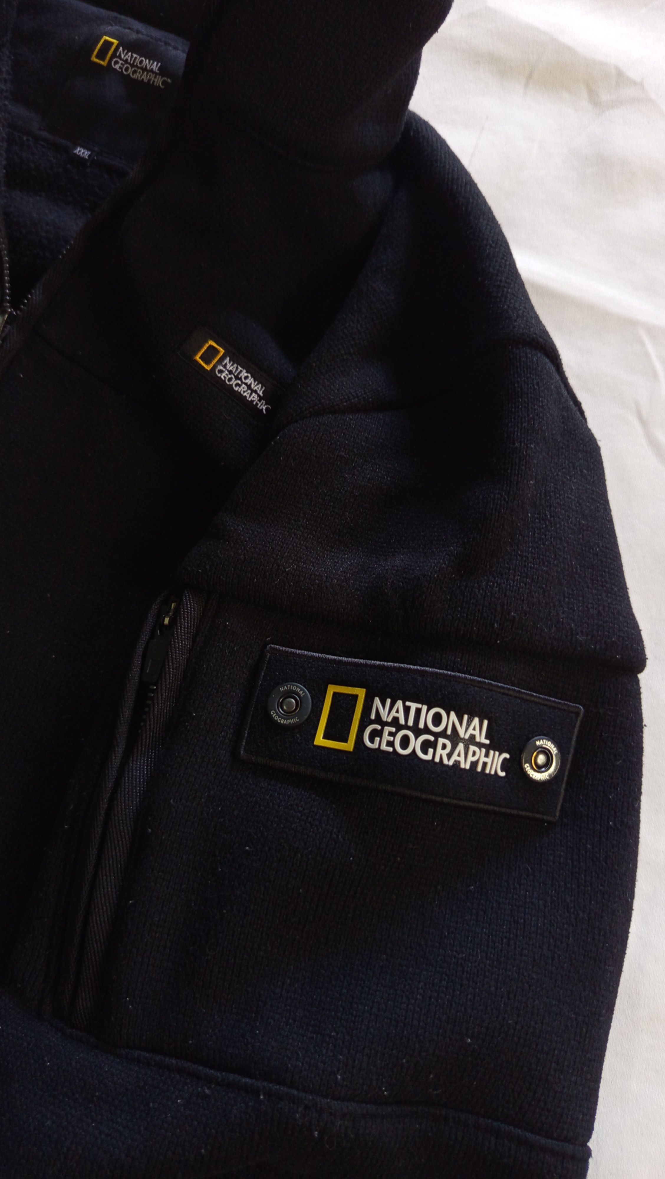 Other National Geographic Montana Knit Zip Up Jacket Size US XXL / EU 58 / 5 - 4 Thumbnail