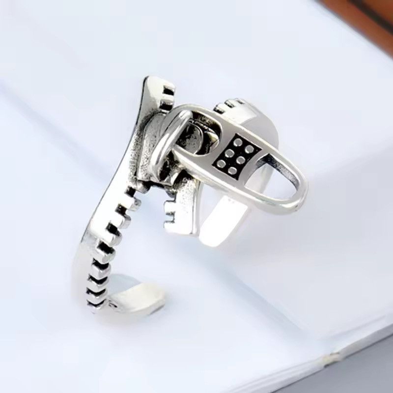 Jewelry Zip Adjustable Ring Size ONE SIZE - 4 Thumbnail