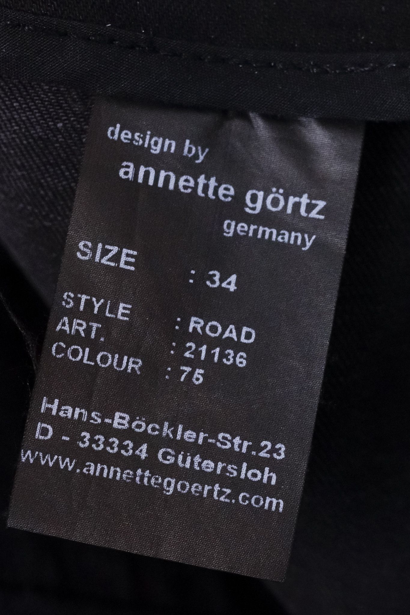 Annette Gortz Annette Gortz AW/14 Road Burgundy Waxed Zip-Pocket Jeans Size 30" / US 8 / IT 44 - 10 Thumbnail